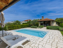 Vakantiehuis Ema met privézwembad en tuin in Nova Vas, nabij Poreč - thumbnail 1