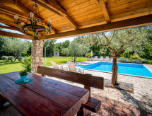 Knus appartement Fiore nabij Poreč met zwembad en tuin - thumbnail 2