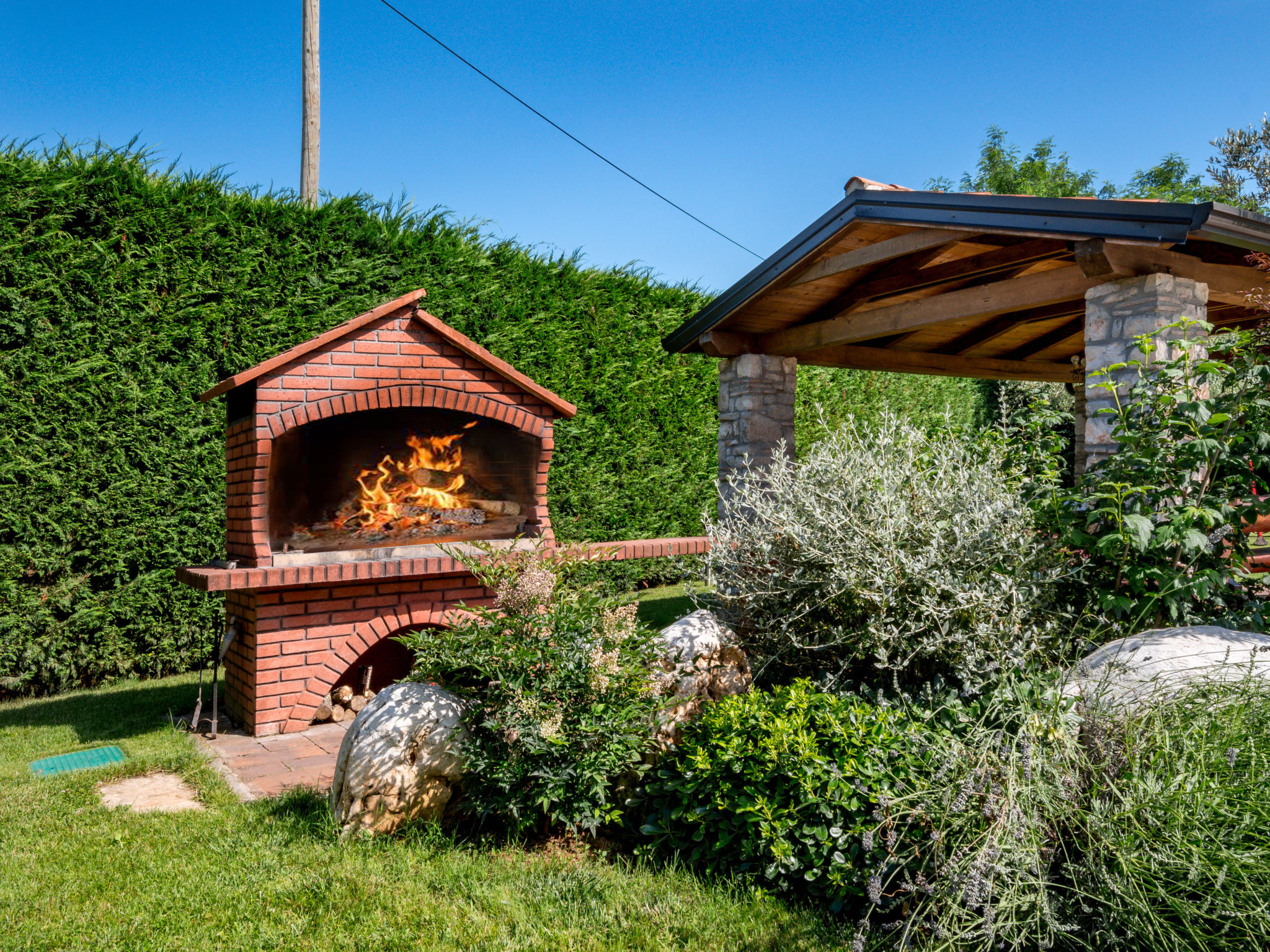 Knus appartement Fiore nabij Poreč met zwembad en tuin - foto 12