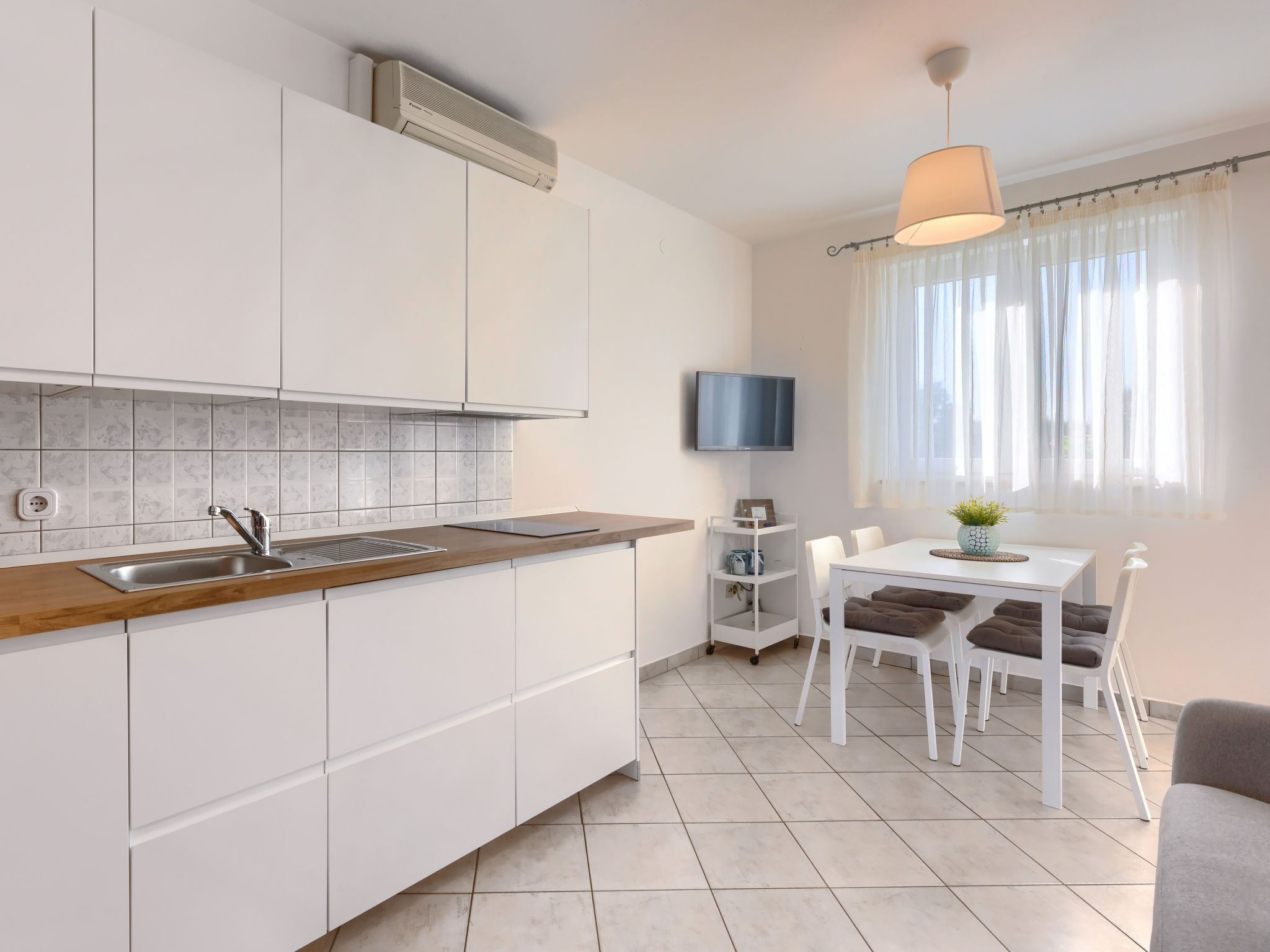 Knus appartement Fiore nabij Poreč met zwembad en tuin - foto 6