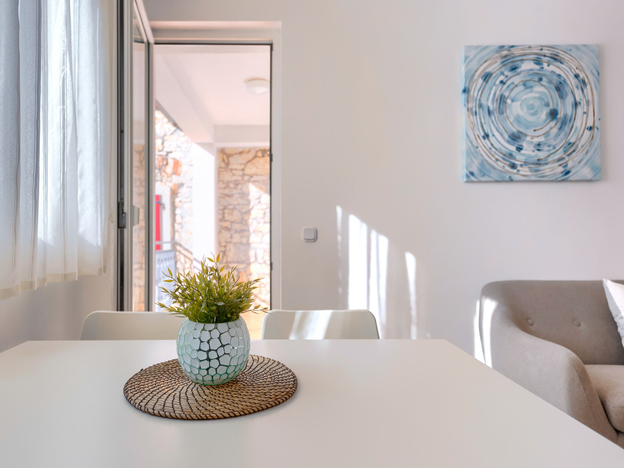 Knus appartement Fiore nabij Poreč met zwembad en tuin - foto 11