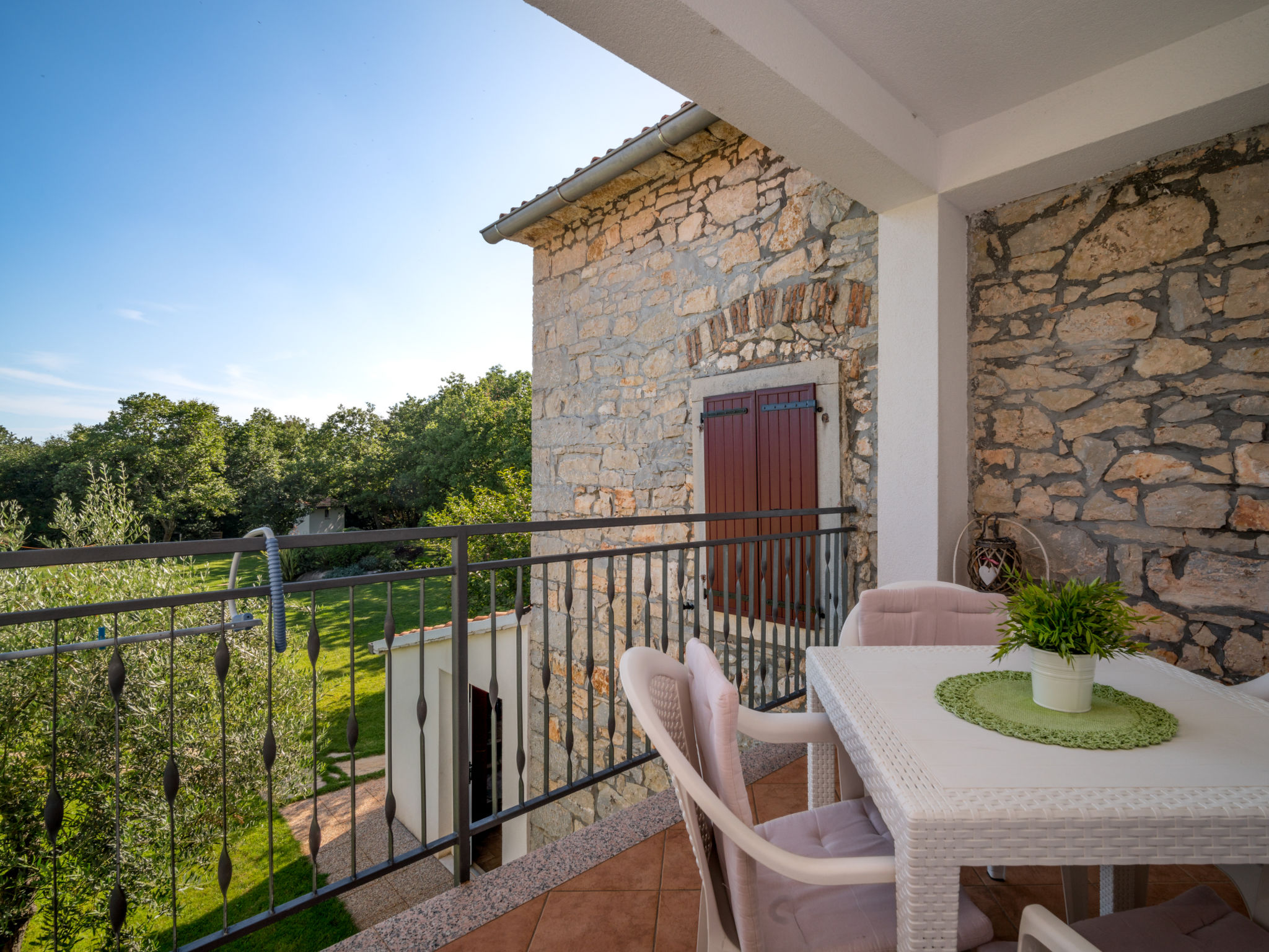 Knus appartement Fiore nabij Poreč met zwembad en tuin - foto 20