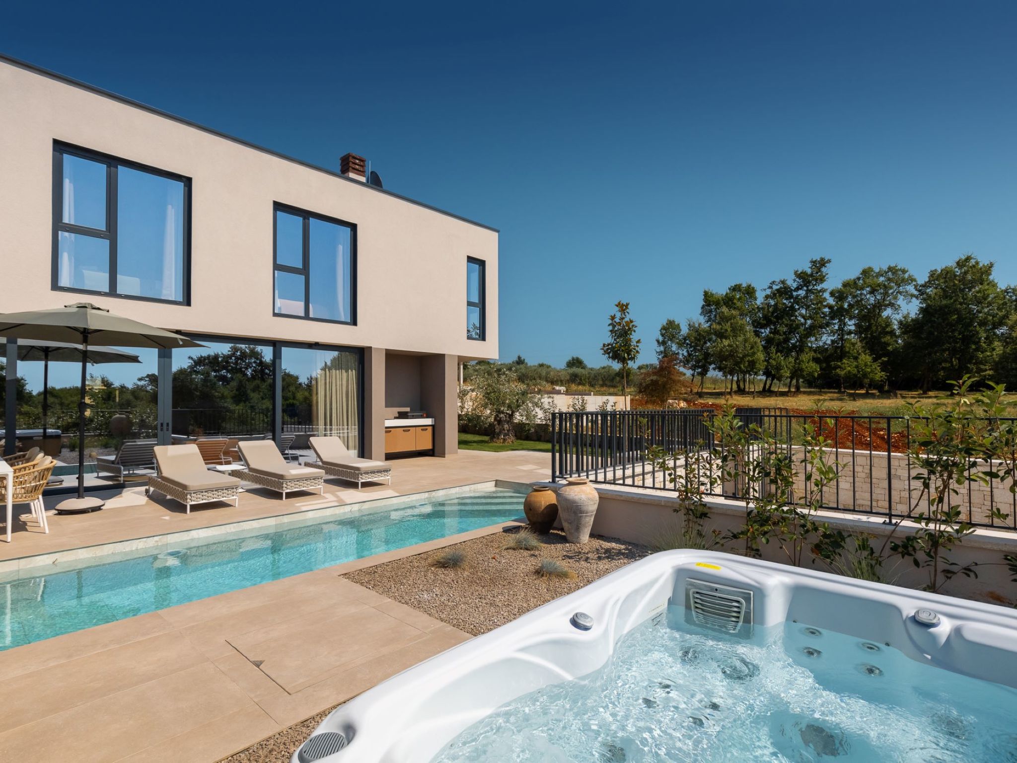 Nieuwe luxe vakantiewoning met privé-zwembad en sauna bij Poreč - foto 27