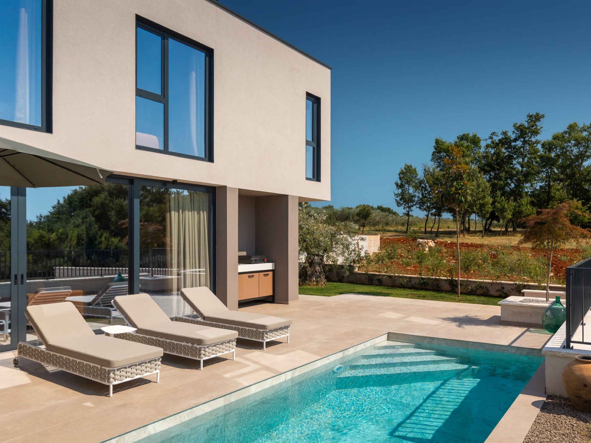 Nieuwe luxe vakantiewoning met privé-zwembad en sauna bij Poreč - foto 28