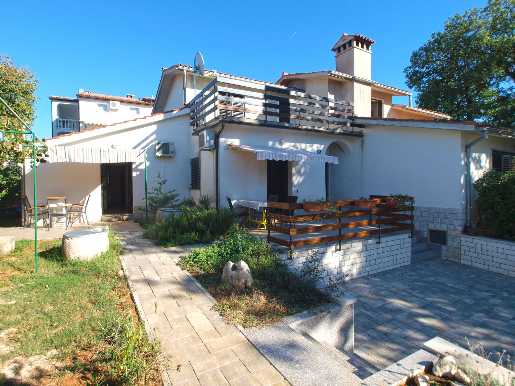 Ferienhaus in Porec/Nova Vas (Kroatien) und 1 Hund erlaubt