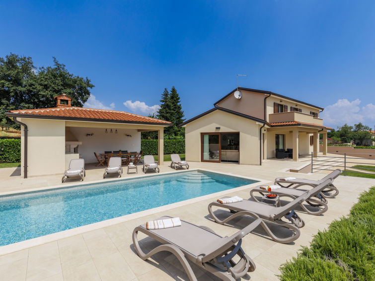 Privézwembad en rust in Villa Alena in Vižinada in Vižinada