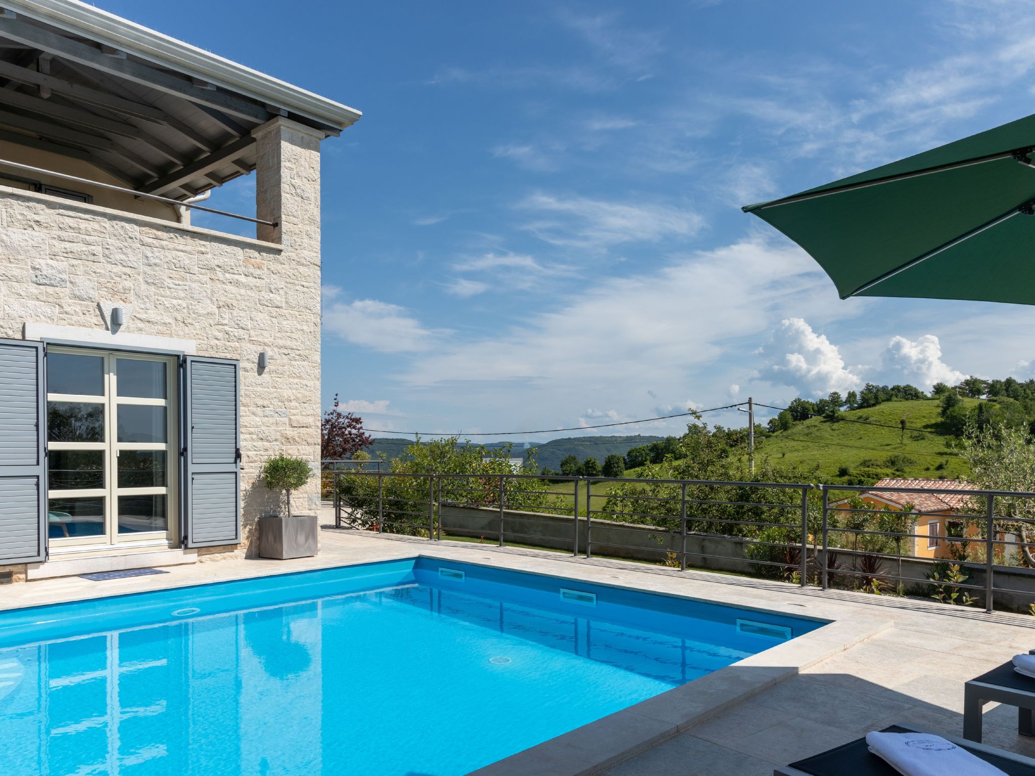 Vakantiehuis met privé zwembad in Vizinada (Kroatië) voor 8 personen