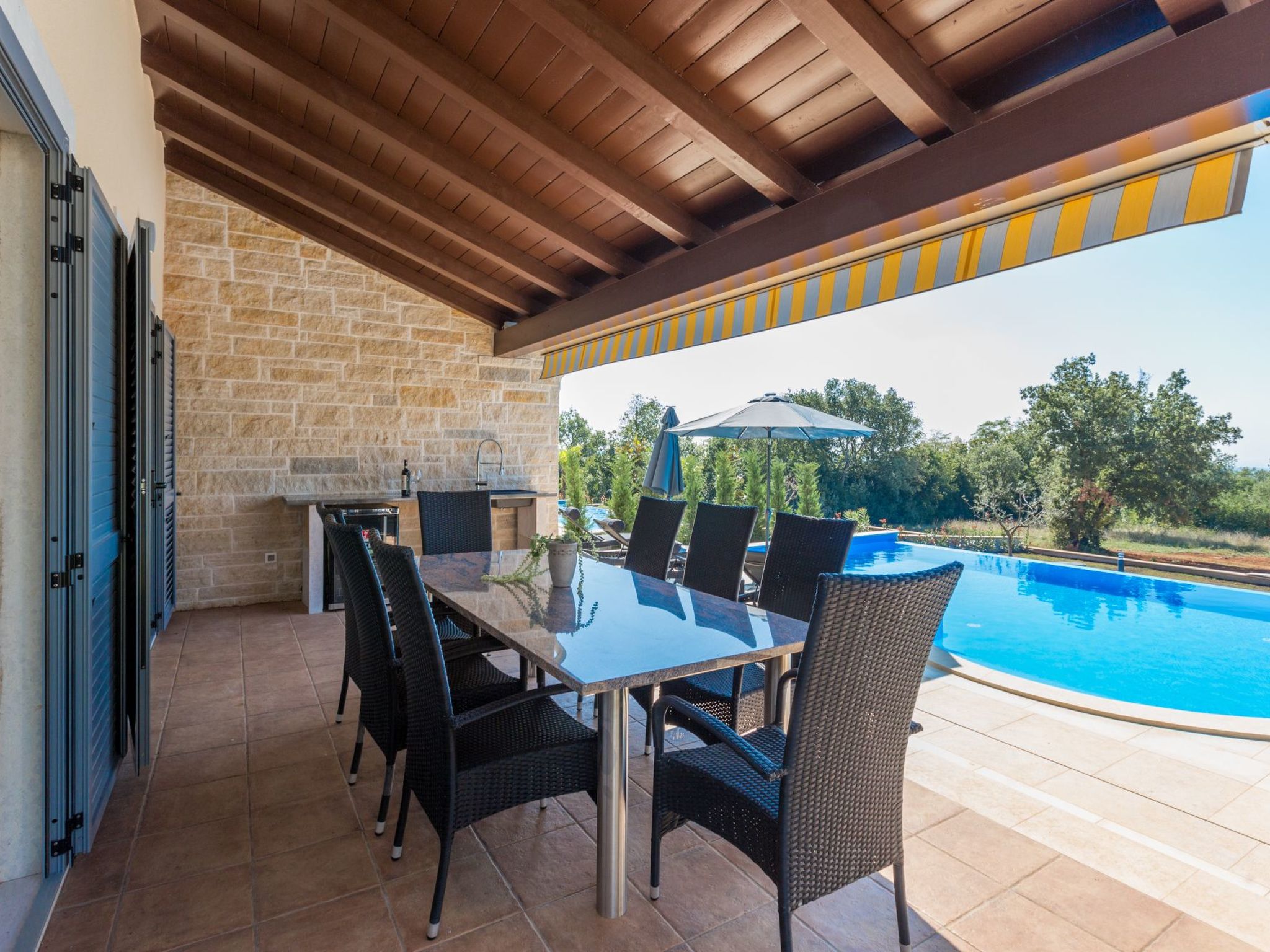 Tolles Ferienhaus in Deklići mit Privatem Pool-Dedans