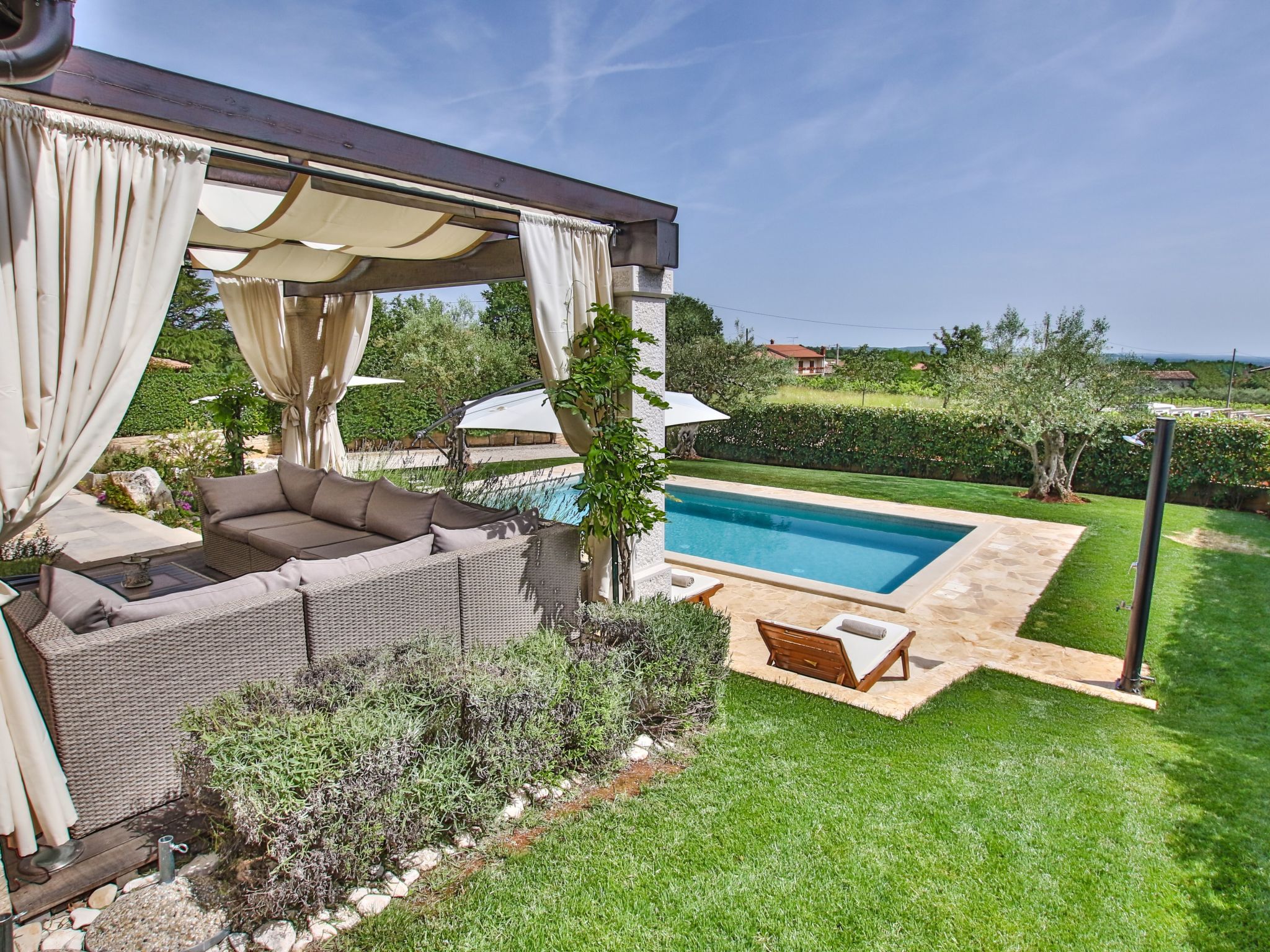 Villa Elizabet bei Porec mit Pool-Dedans