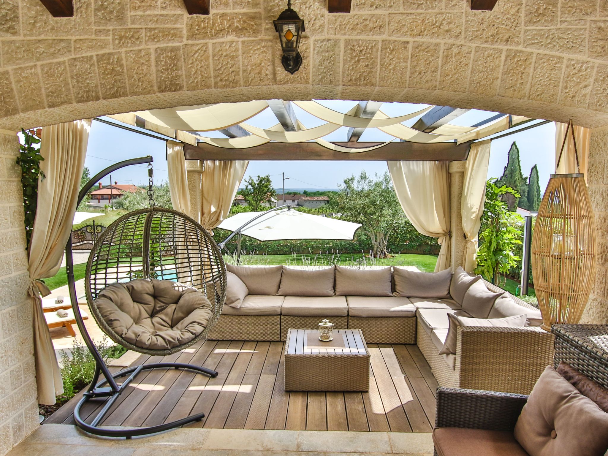 Villa Elizabet bei Porec mit Pool-Dedans