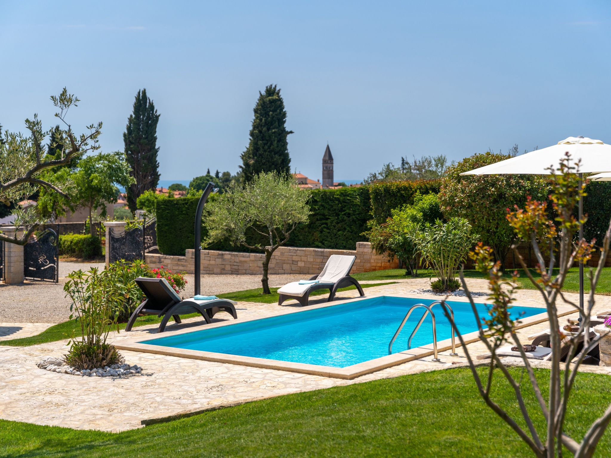 Landhaus Villa Casa Danijel mit Pool und Meerblick-Dehors