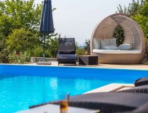 Villa Laura An: Elegant Istrisch toevluchtsoord nabij Poreč met privézwembad en zeezicht - thumbnail 5