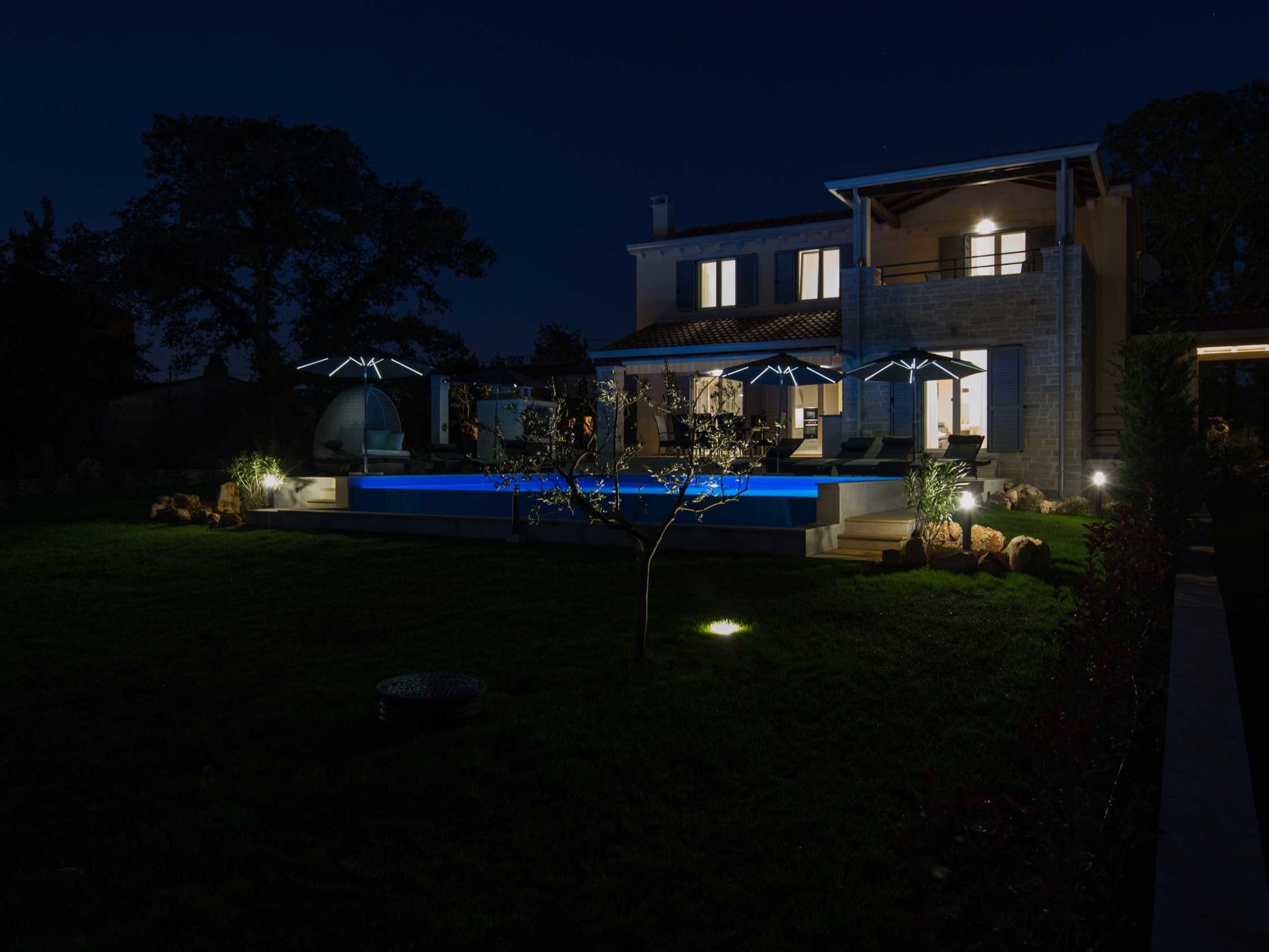 Villa Laura An: Elegant Istrisch toevluchtsoord nabij Poreč met privézwembad en zeezicht - foto 23
