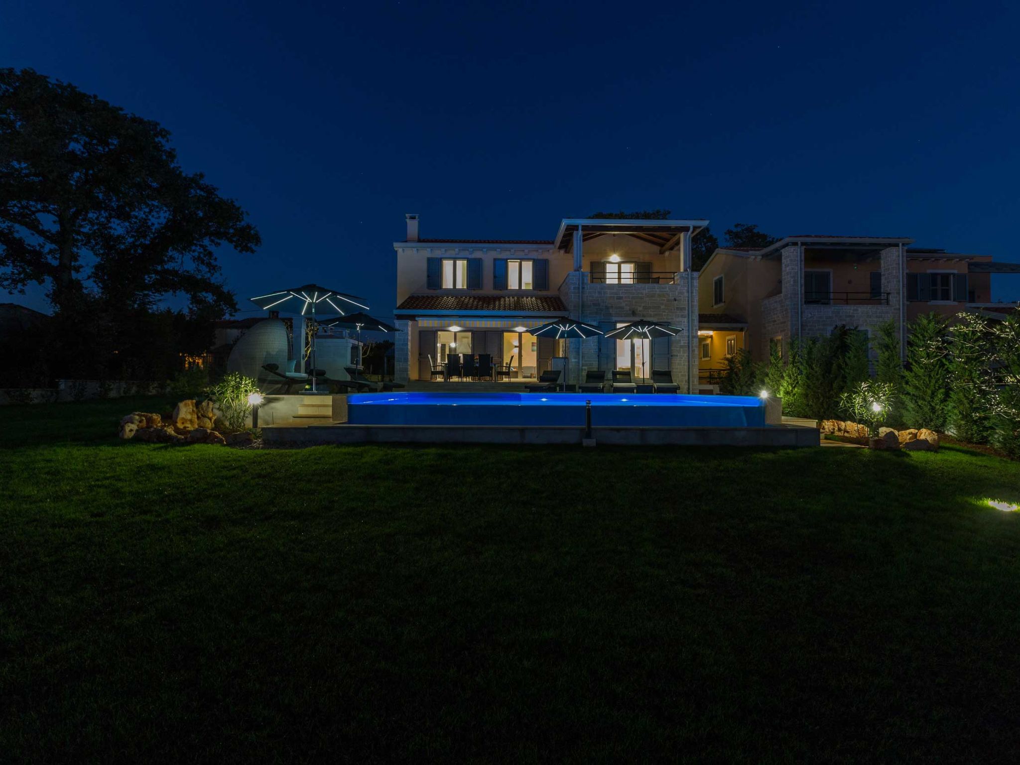 Villa Laura An: Elegant Istrisch toevluchtsoord nabij Poreč met privézwembad en zeezicht - foto 25