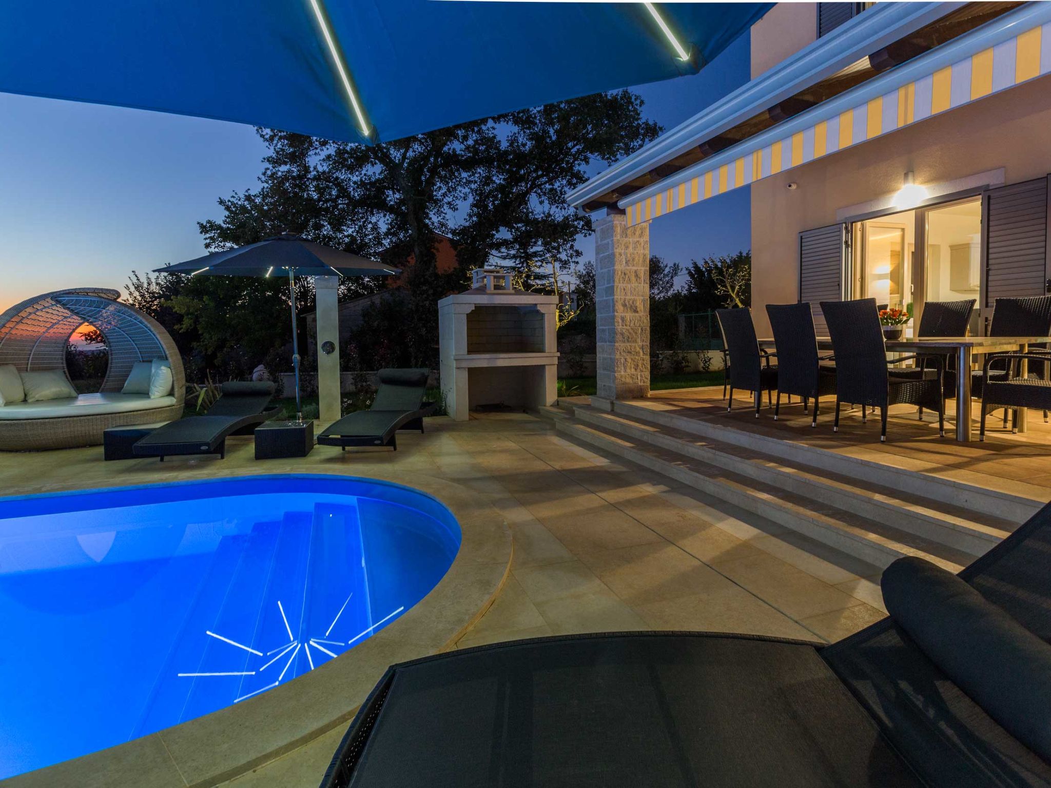 Villa Laura An: Elegant Istrisch toevluchtsoord nabij Poreč met privézwembad en zeezicht - foto 26