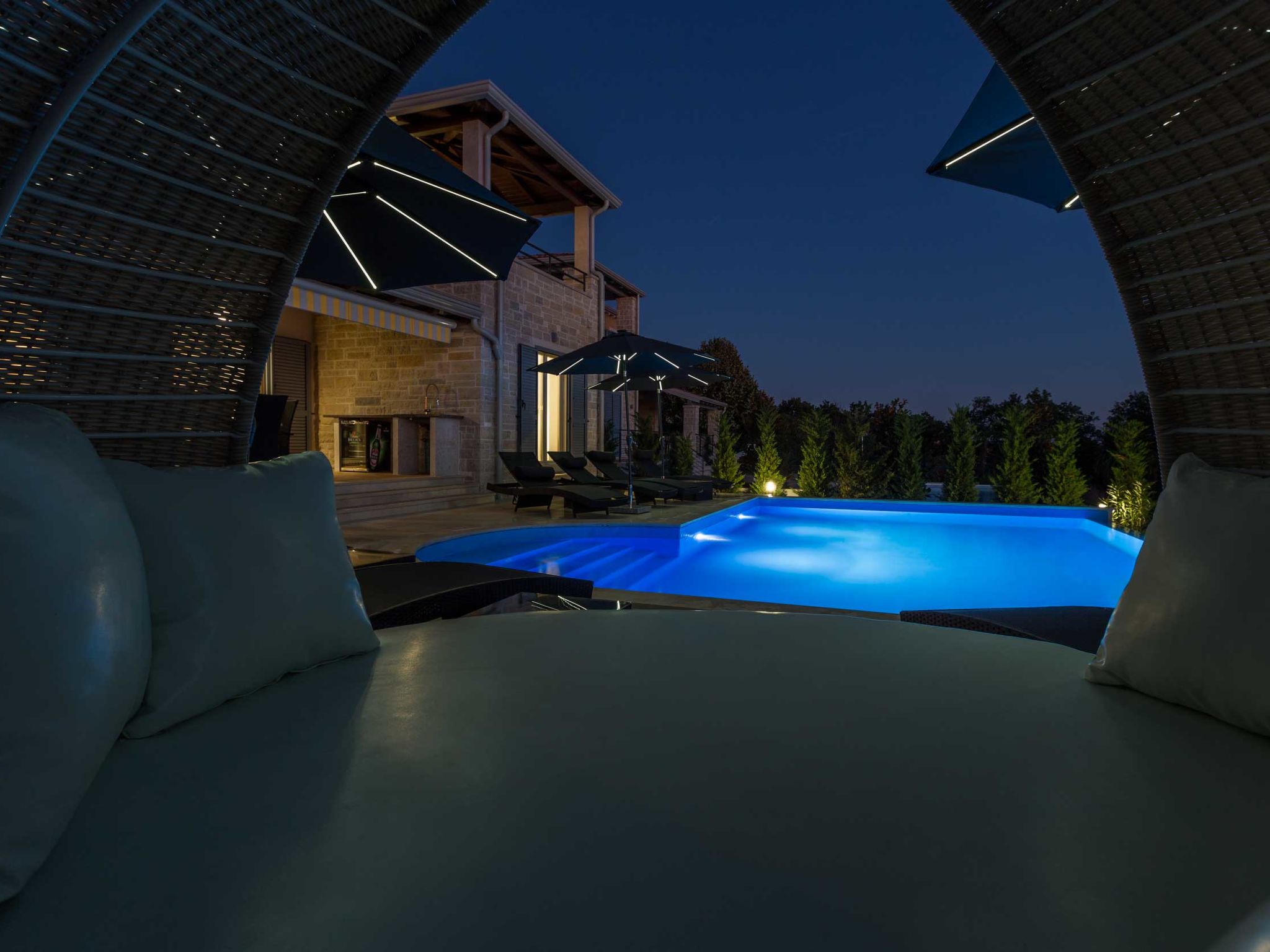 Villa Laura An: Elegant Istrisch toevluchtsoord nabij Poreč met privézwembad en zeezicht - foto 28
