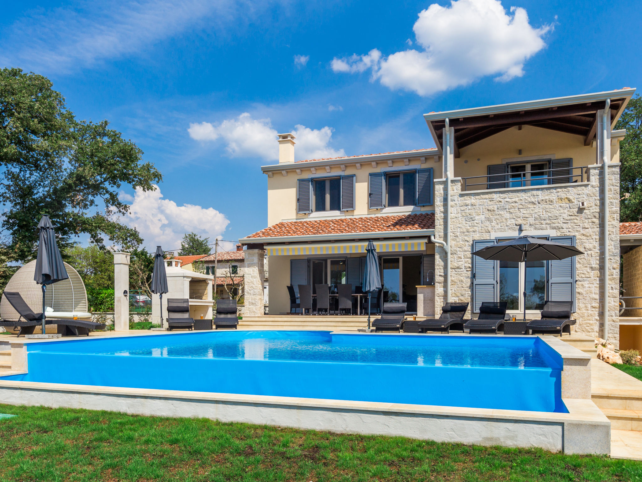 Villa Laura An: Elegant Istrisch toevluchtsoord nabij Poreč met privézwembad en zeezicht - foto 31