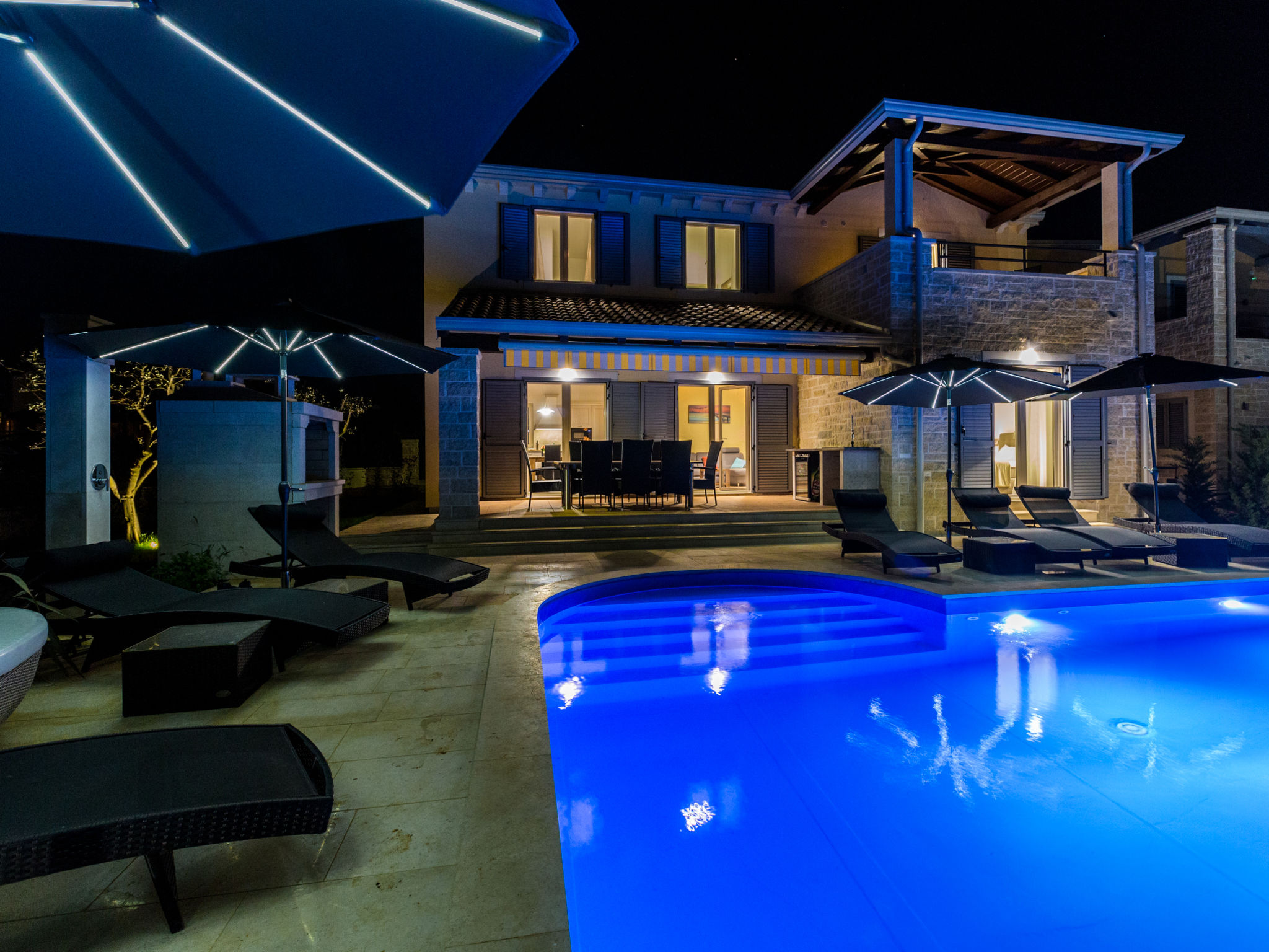 Villa Laura An: Elegant Istrisch toevluchtsoord nabij Poreč met privézwembad en zeezicht - foto 6