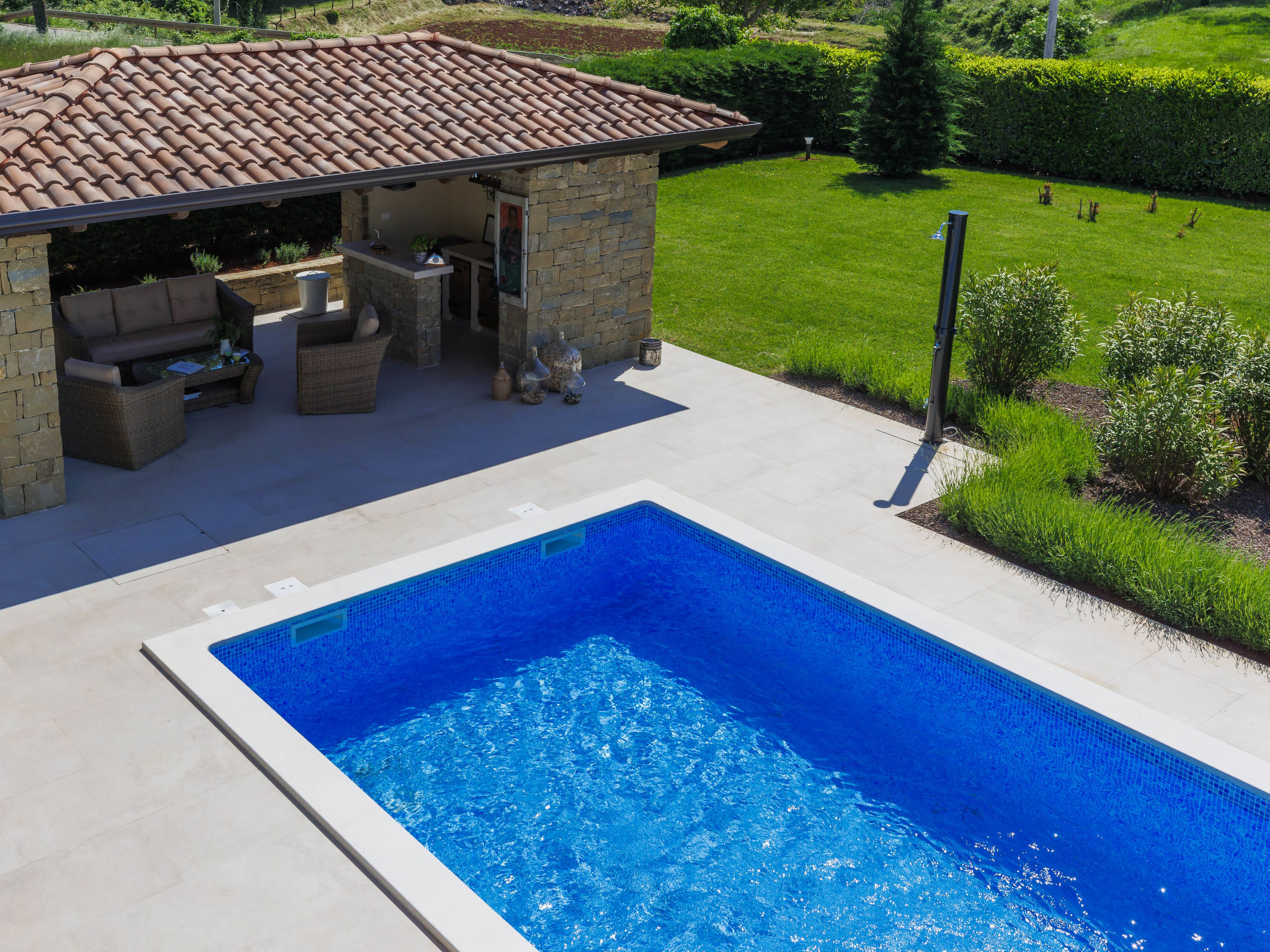 Maison Gasparini – Piscine extérieure, photo 42 sur 45