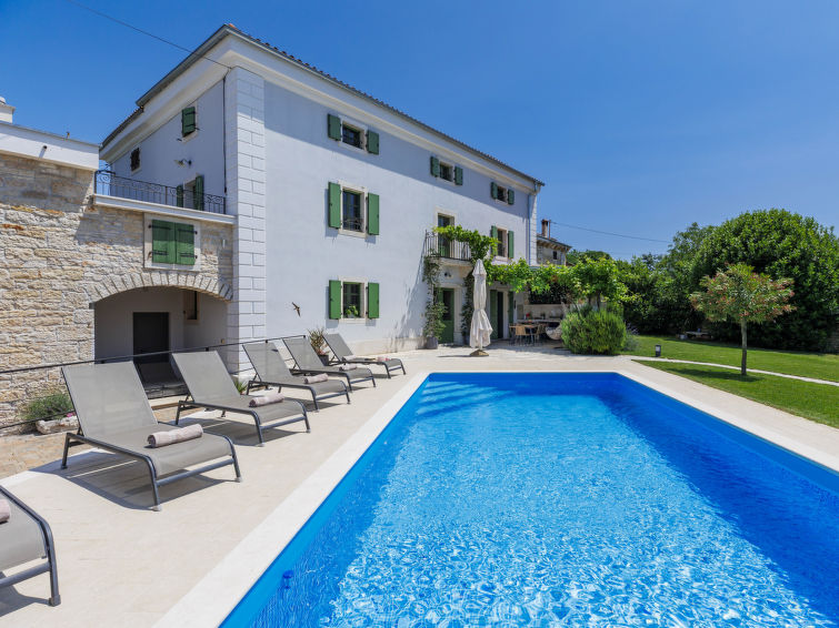 Privézwembad en rust in Villa Radovani, Poreč/Višnjan in Poreč/Višnjan