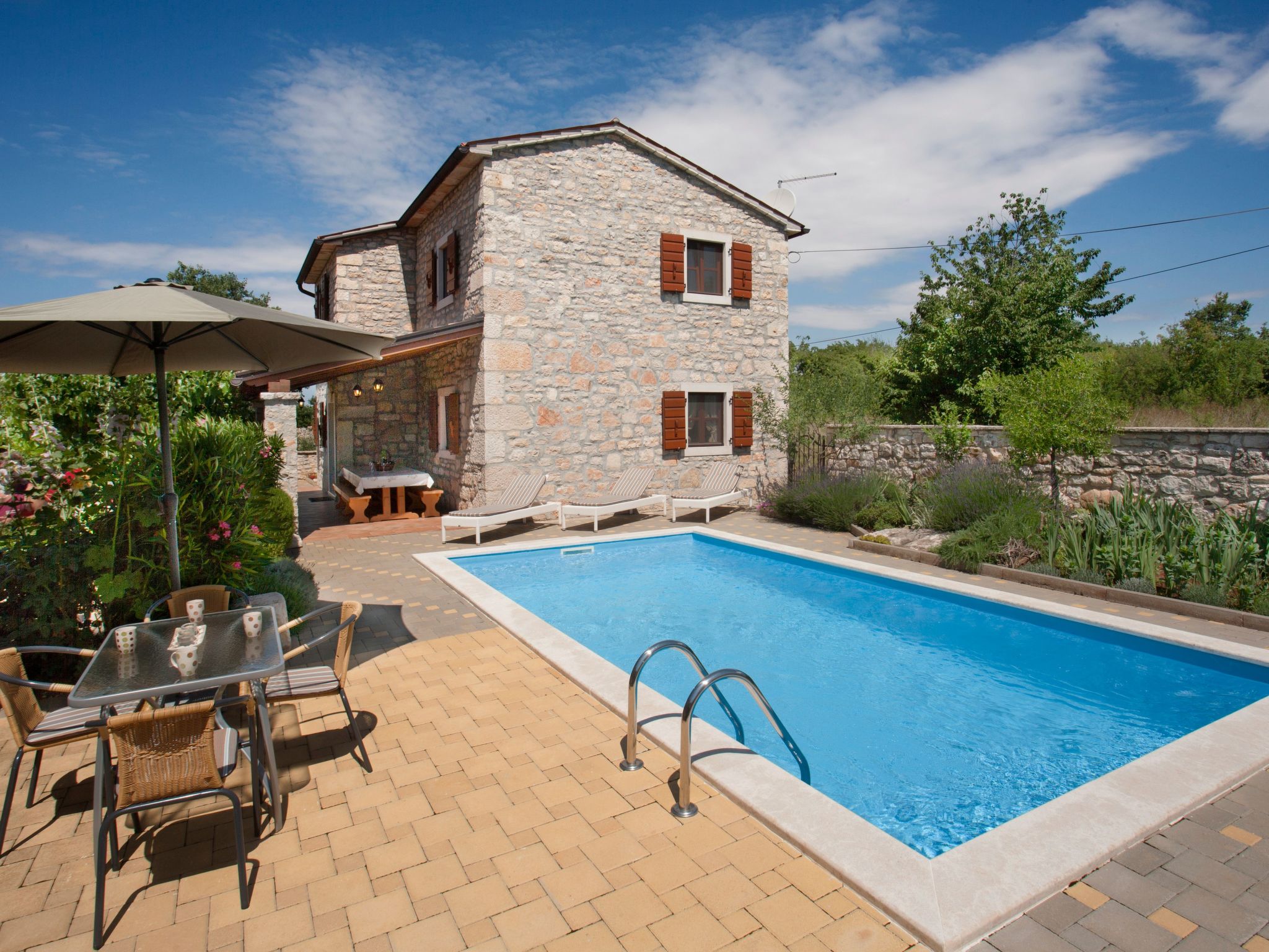 Mit Privatpool für 6 Personen ca. 107 m&sup2; in Cehici, Istrien (Porec und Umg