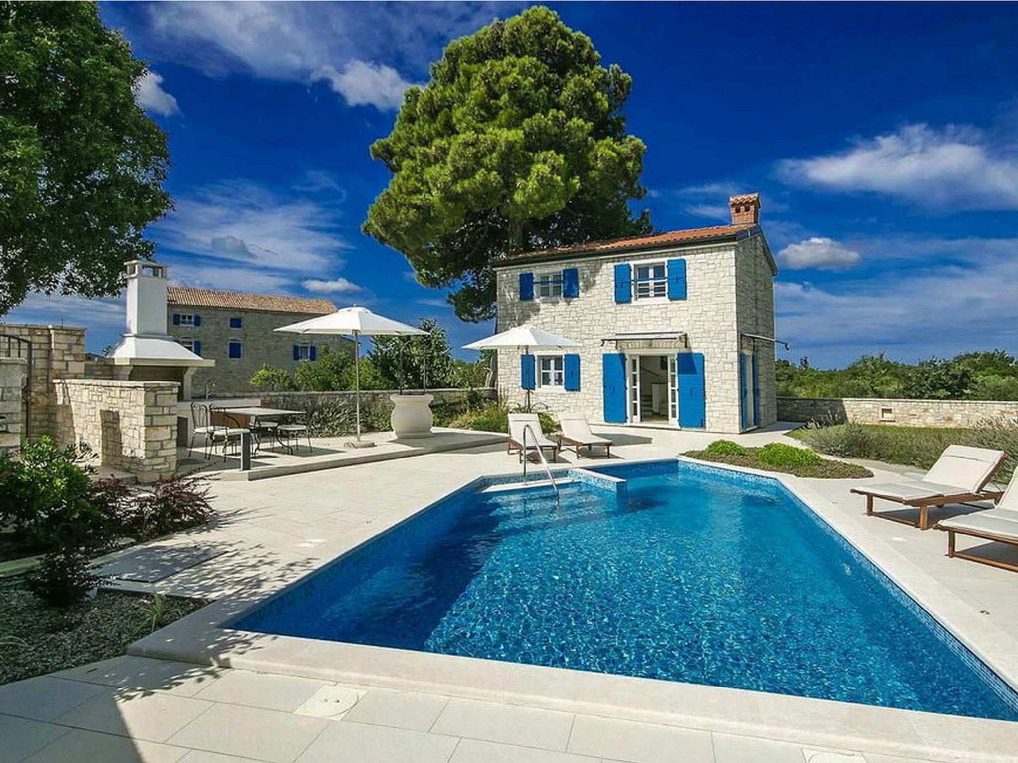 Vakantiehuis met privé zwembad in Porec/Heraki (Kroatië) voor 2 personen