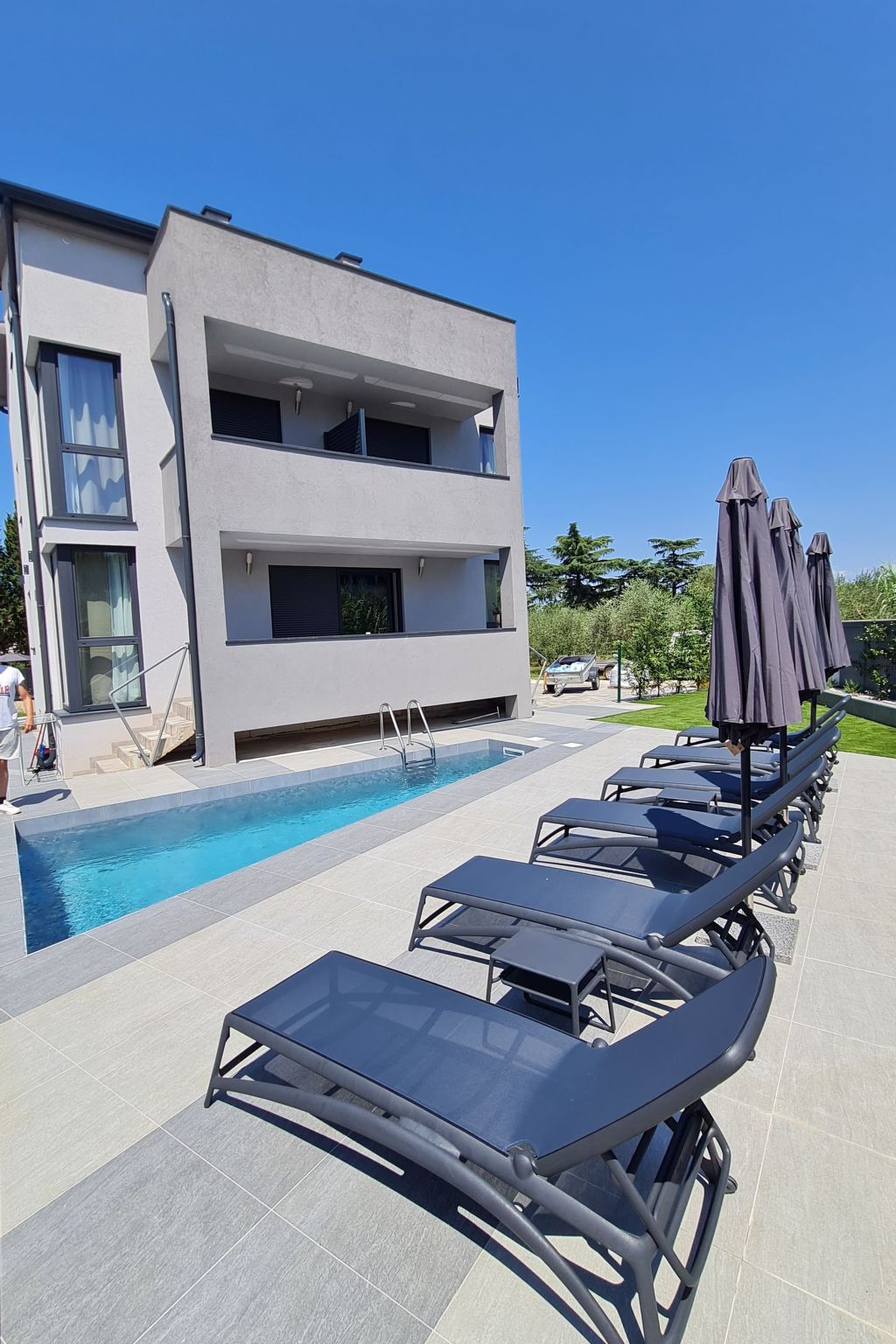 Vakantiehuis met privé zwembad in Porec/Funtana (Kroatië) voor 4 personen