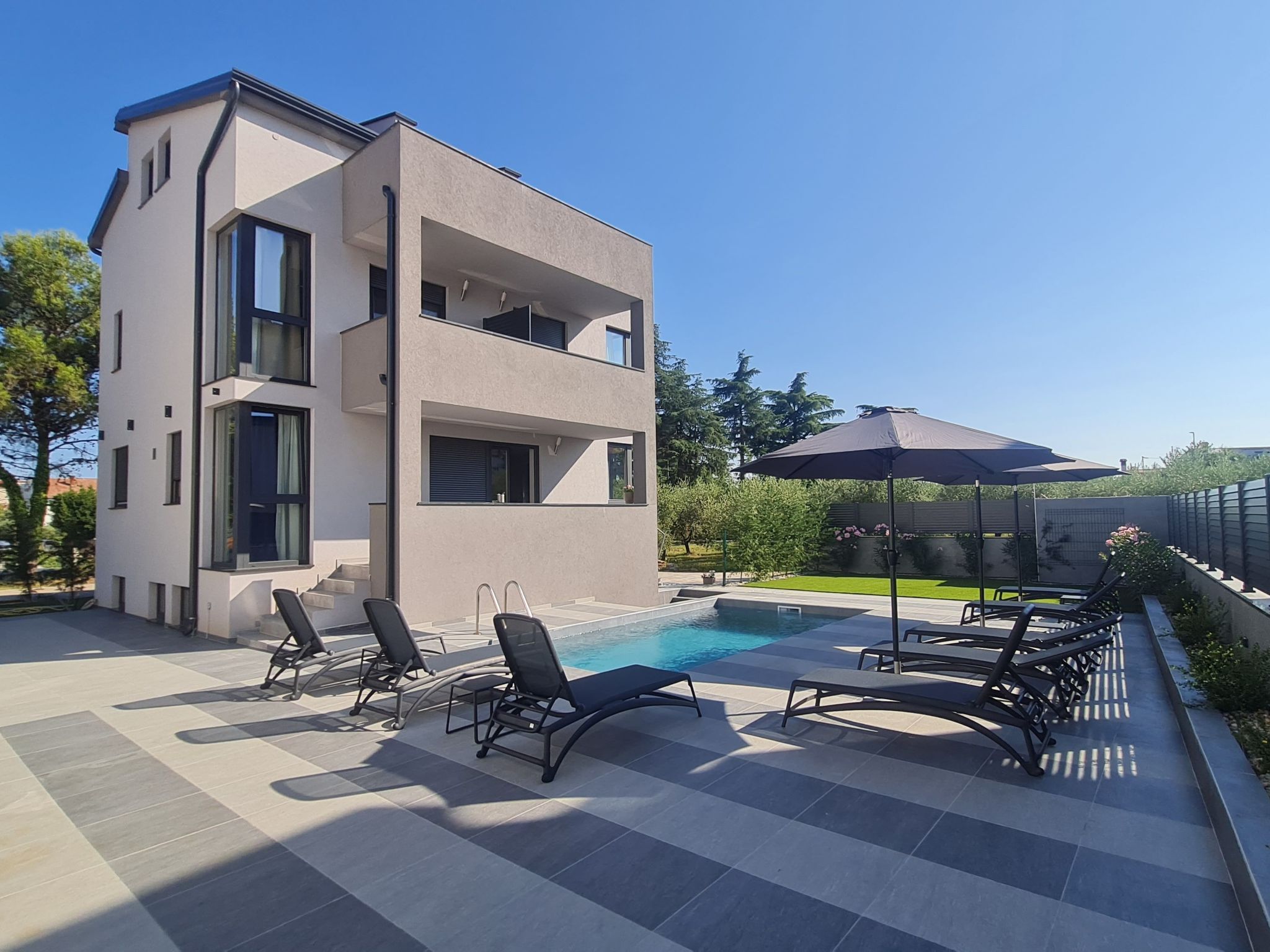 Vakantiehuis met privé zwembad in Porec/Funtana (Kroatië) voor 5 personen