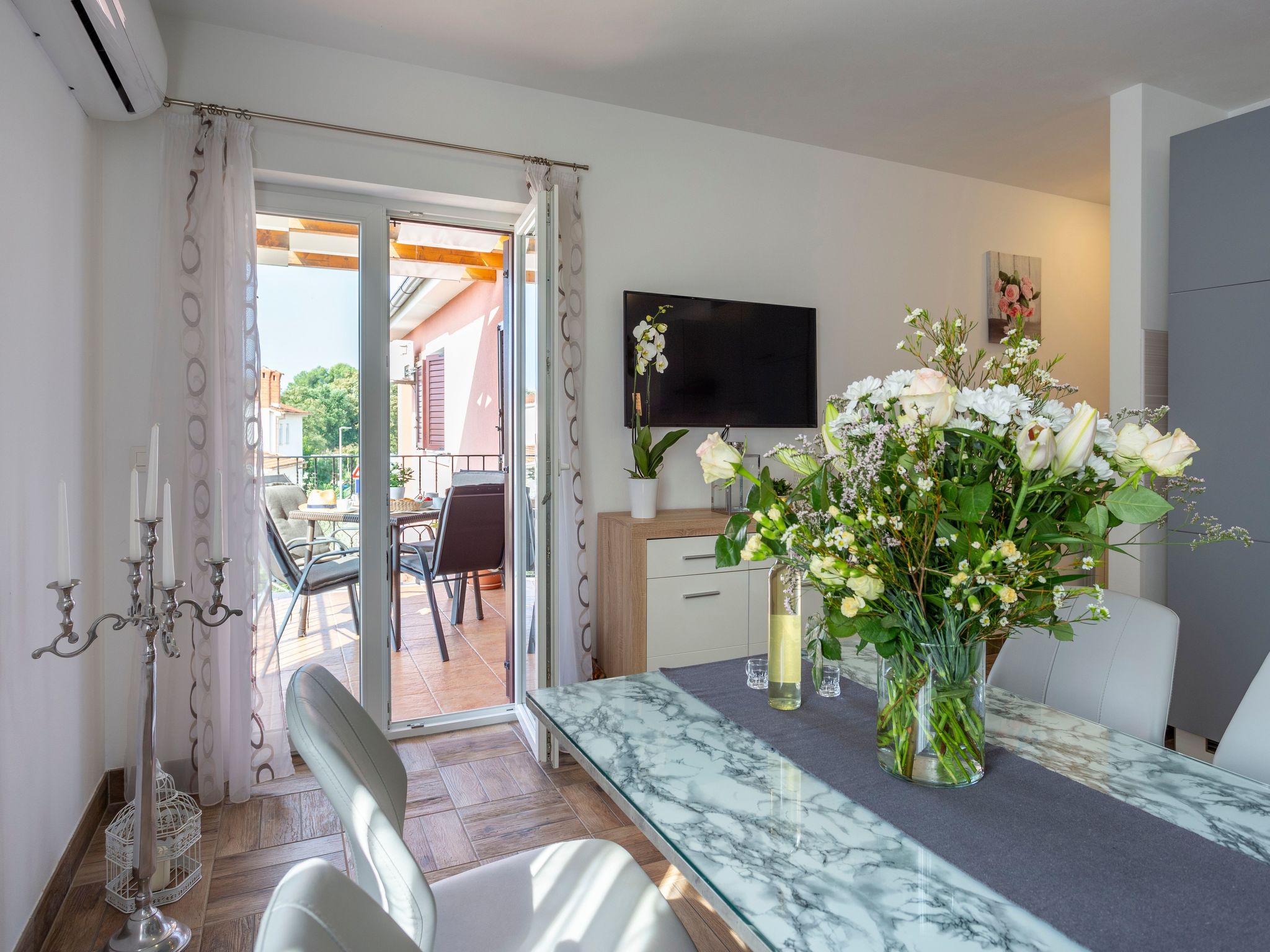 Schöne Wohnung Funtana Nr.2-Binnen