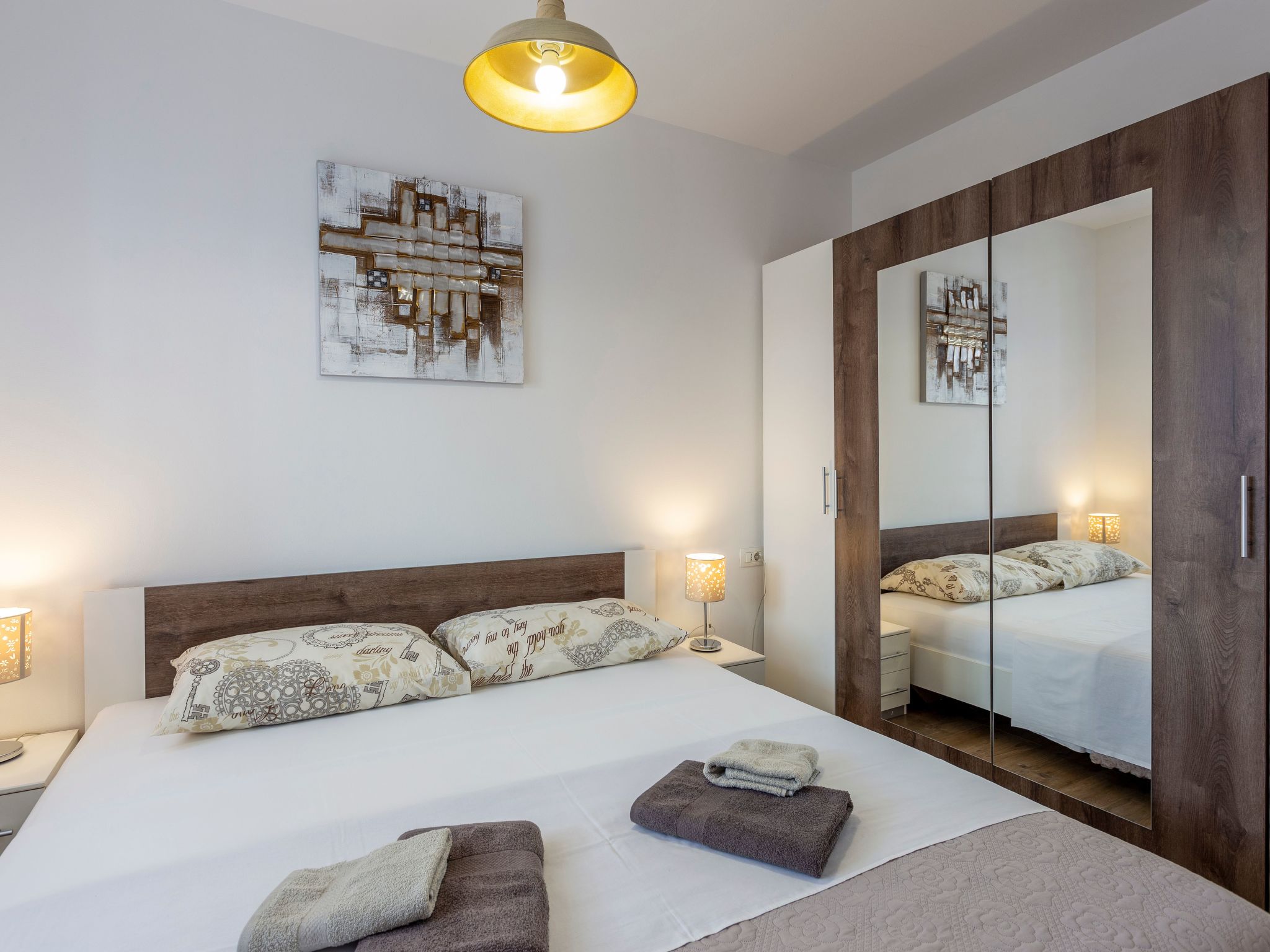 Schöne Wohnung Funtana Nr.2-Binnen