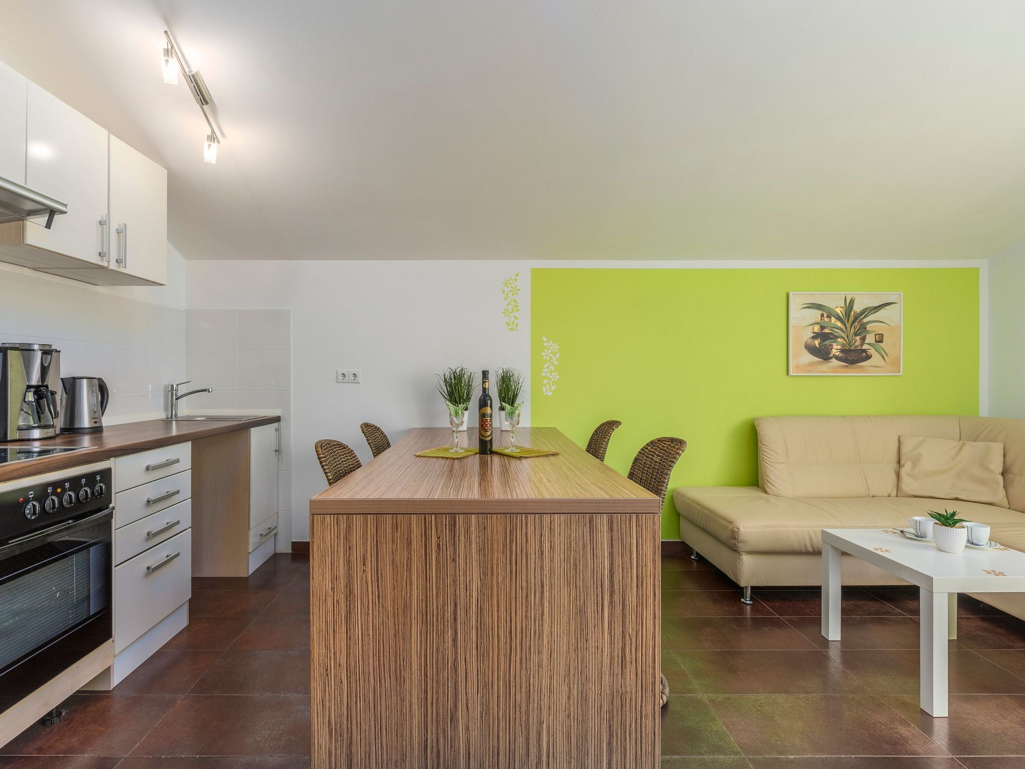 Charmante Wohnung in Funtana mit Grill