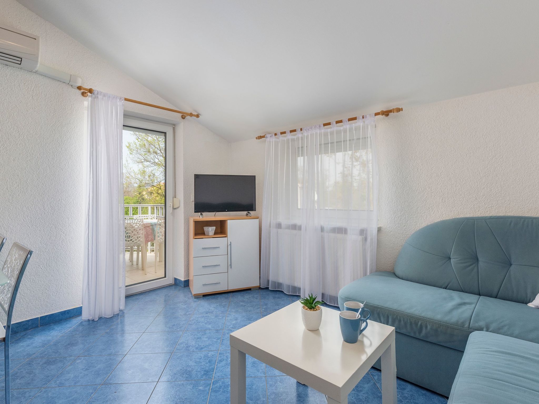 Appartement in Funtana mit Grill