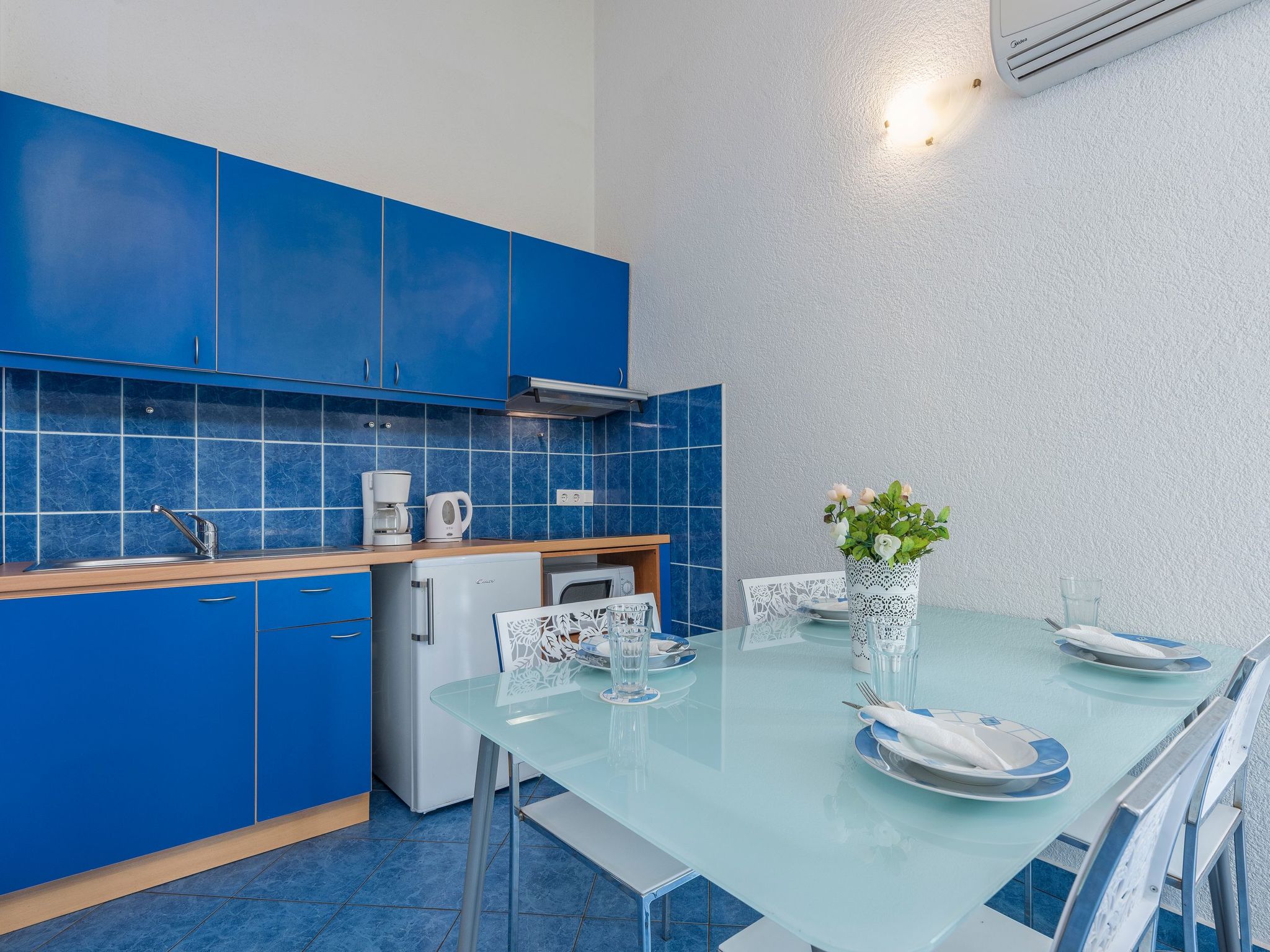 Appartement in Funtana mit Grill