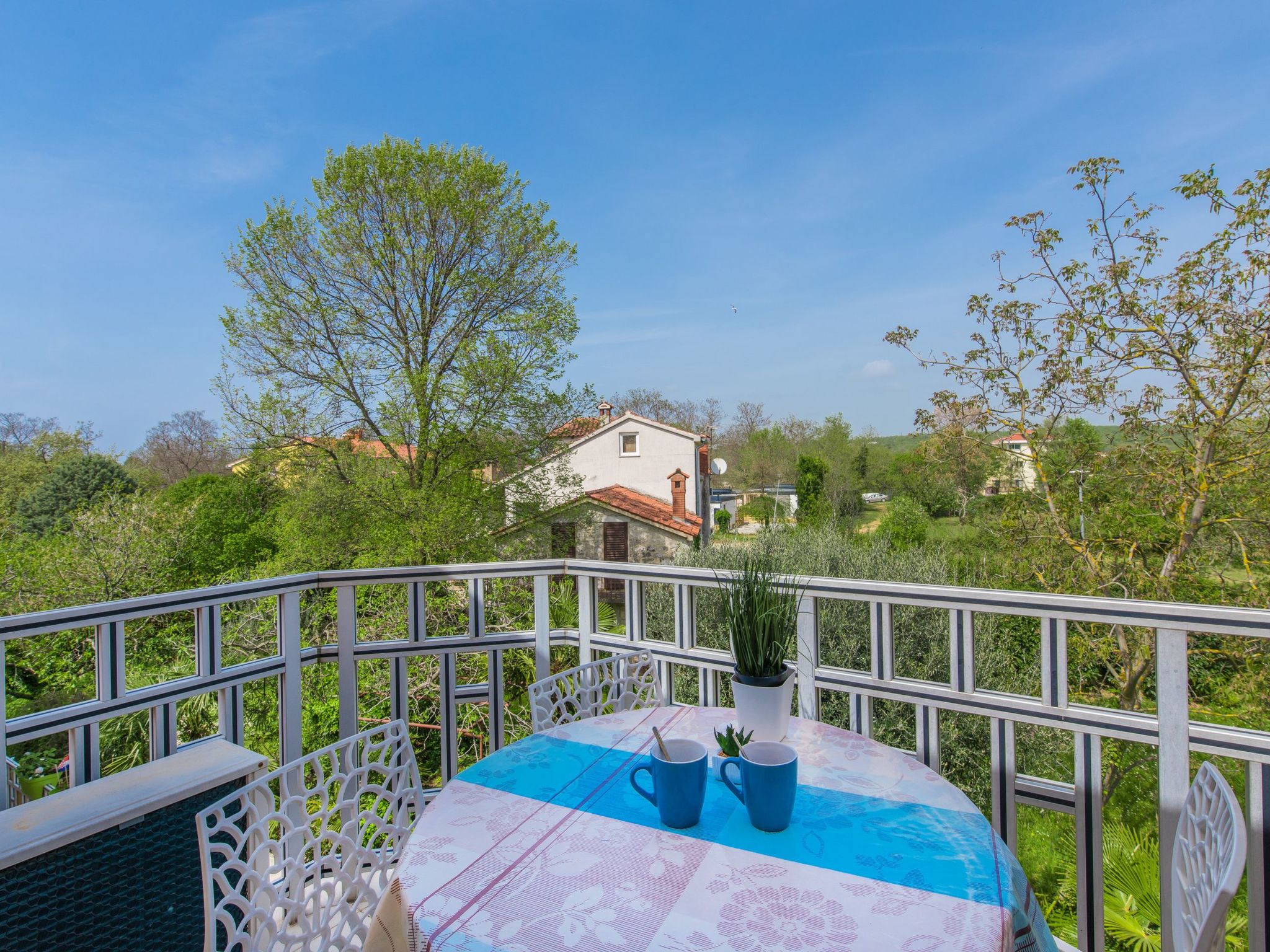 Appartement in Funtana mit Grill-Dehors