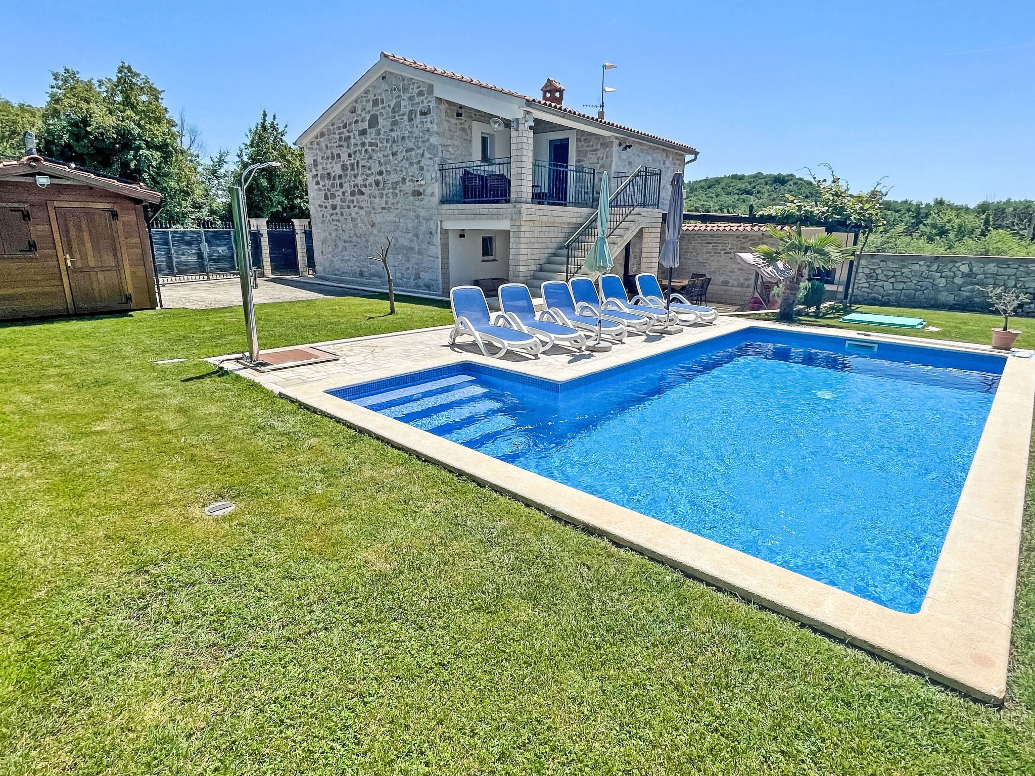 Istrische Stein Villa Lenny in der Nähe von Porec