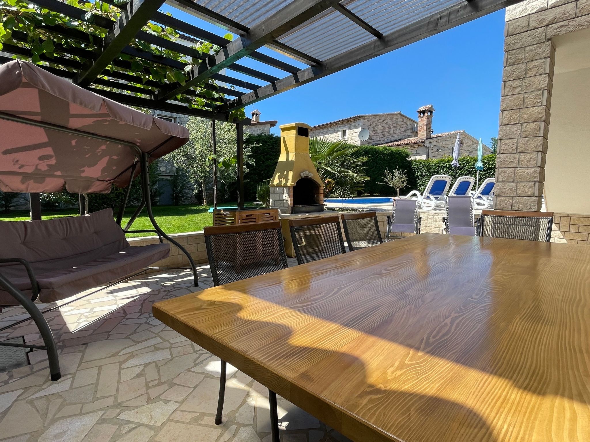 Istrische Stein Villa Lenny in der Nähe von Porec-Binnen