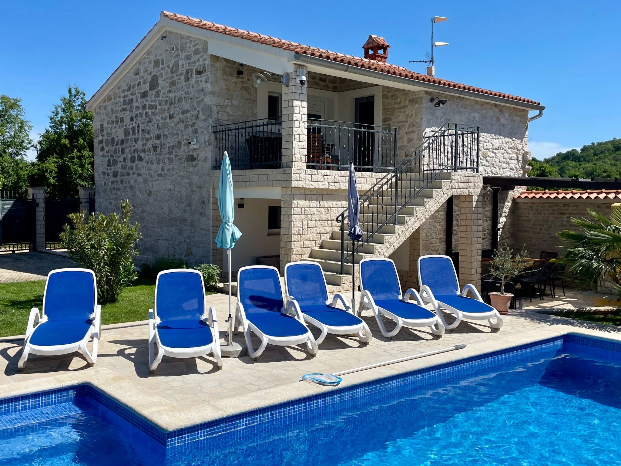 Istrische Stein Villa Lenny in der Nähe von Porec-Binnen