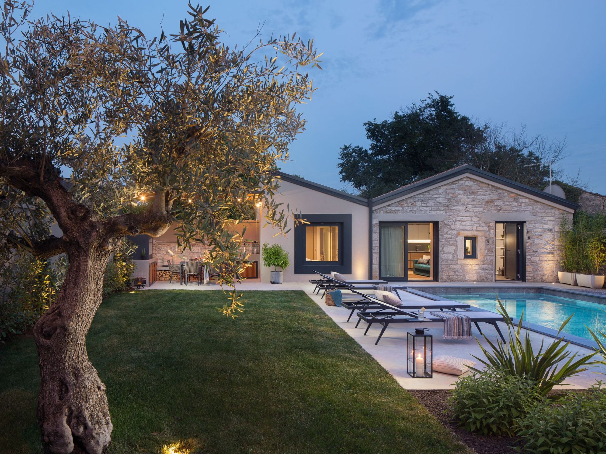 Vakantiehuis met privé zwembad in Dracevac (Kroatië) voor 4 personen