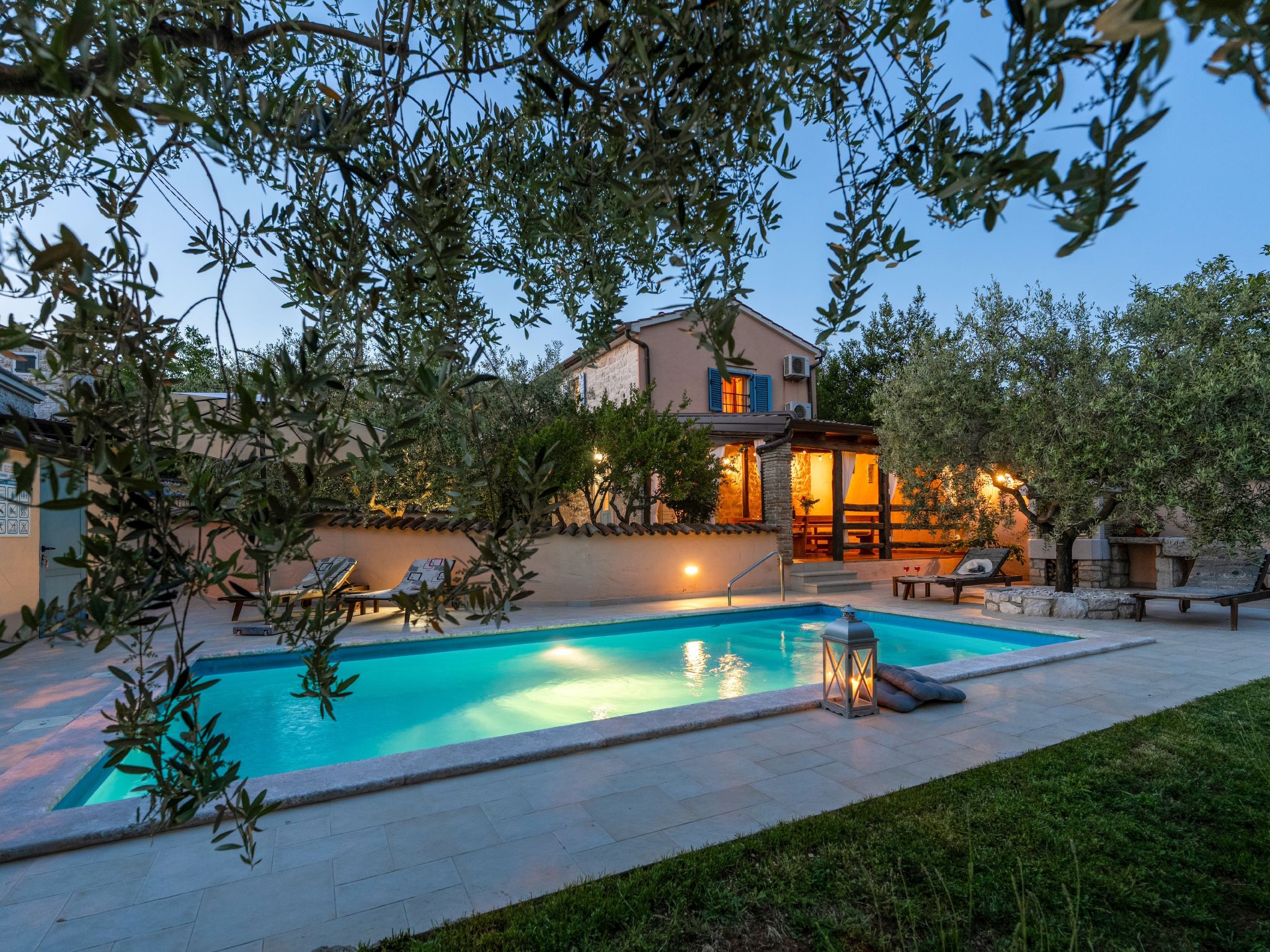 Vakantiehuis met privé zwembad in Dracevac (Kroatië) voor 4 personen