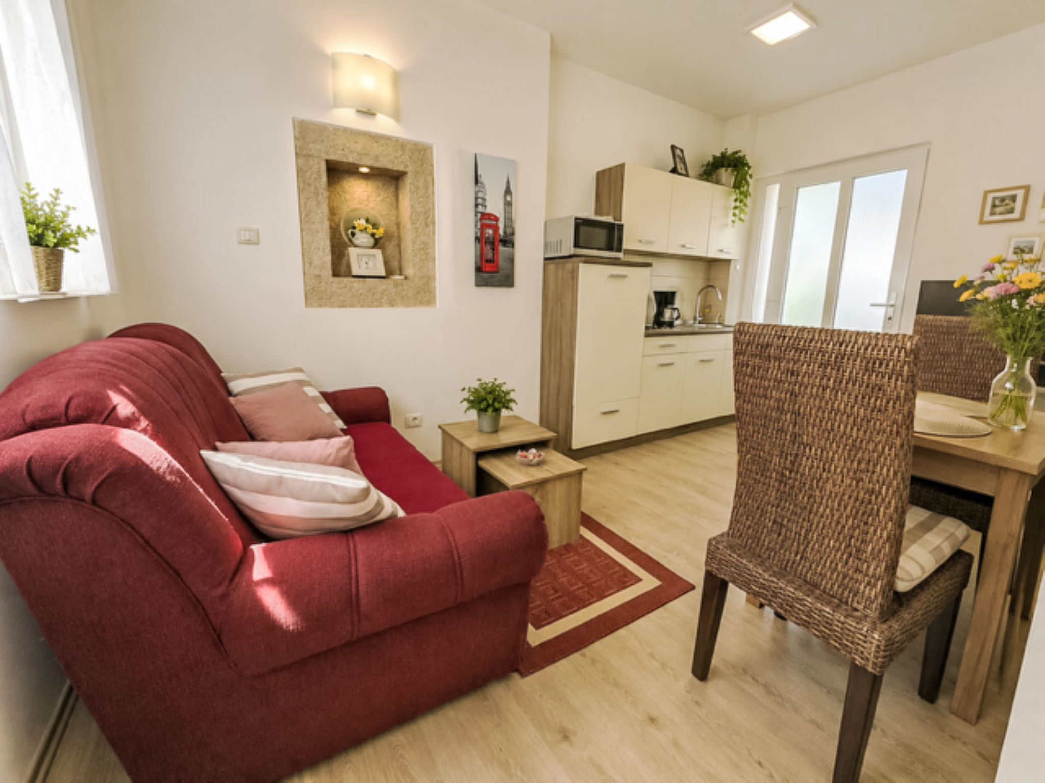 Appartement Silvy 3 in einem Steinhaus im istris