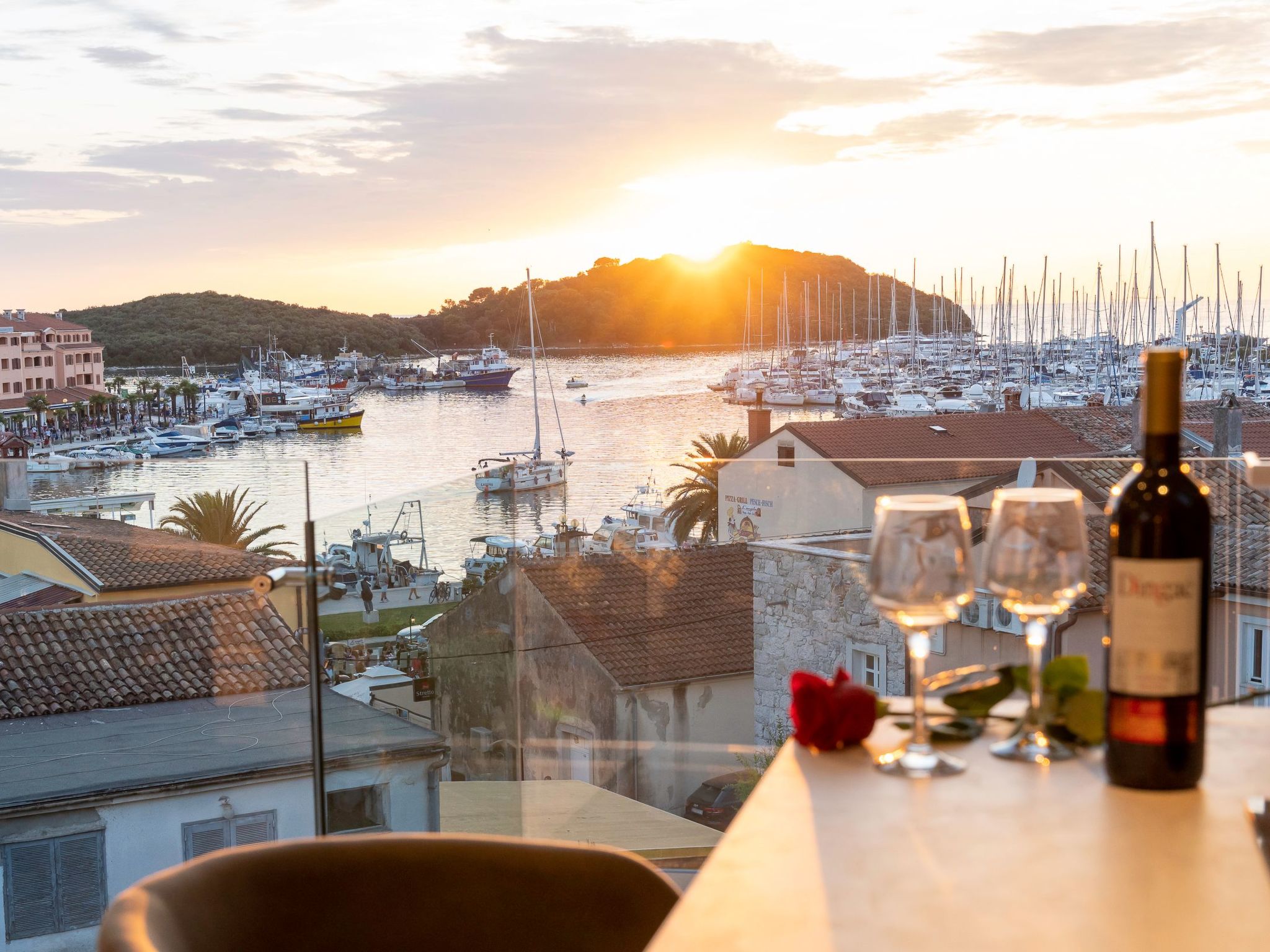 Schöne Wohnung in Vrsar mit Großer Terrasse