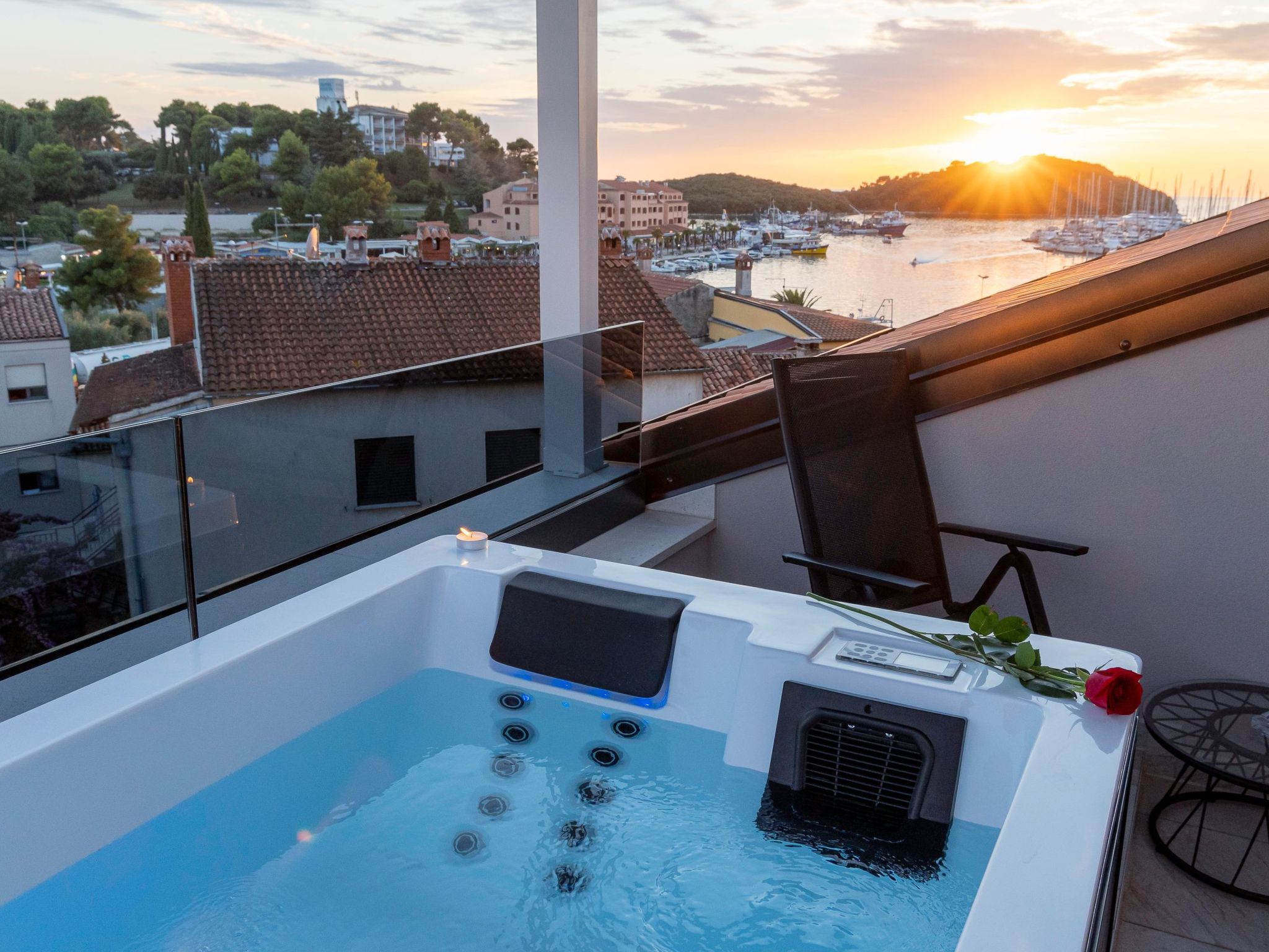 Schöne Wohnung in Vrsar mit Großer Terrasse-Image-tags.info