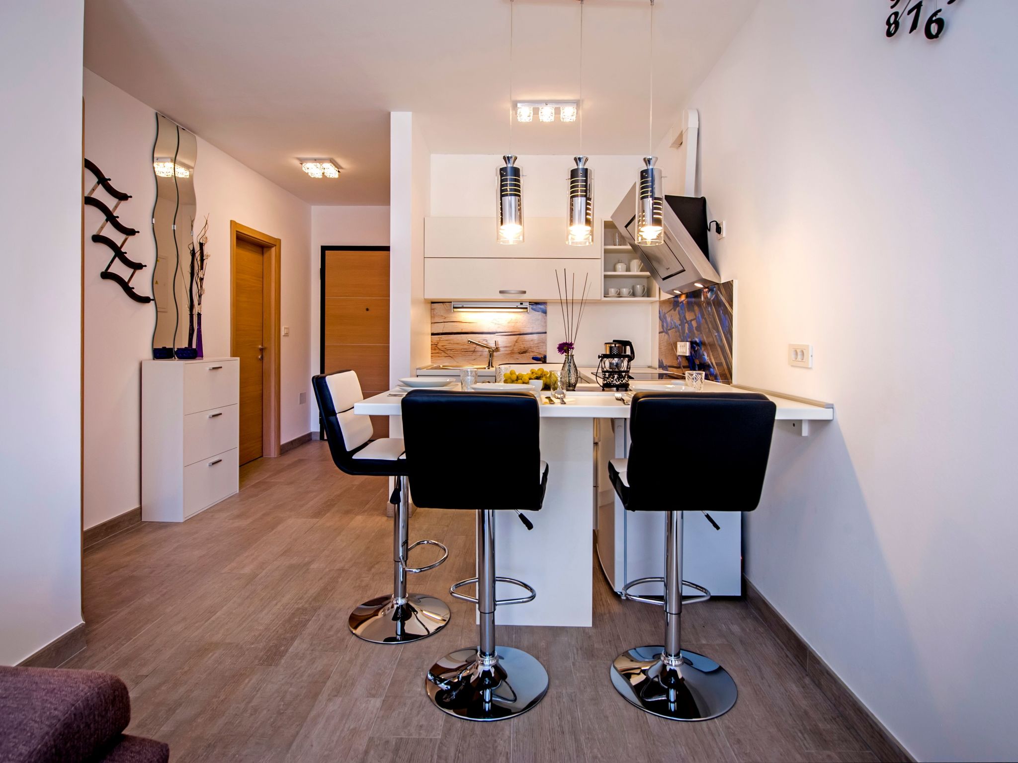 Wohnung "Secret Escape" mit privatem Parkplatz-Dedans