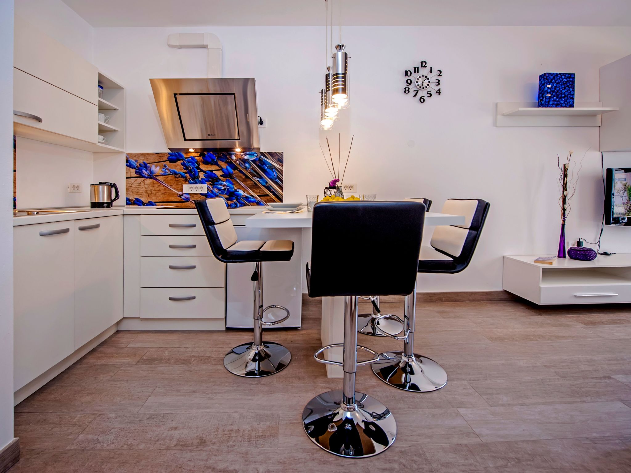 Wohnung "Secret Escape" mit privatem Parkplatz-Dedans