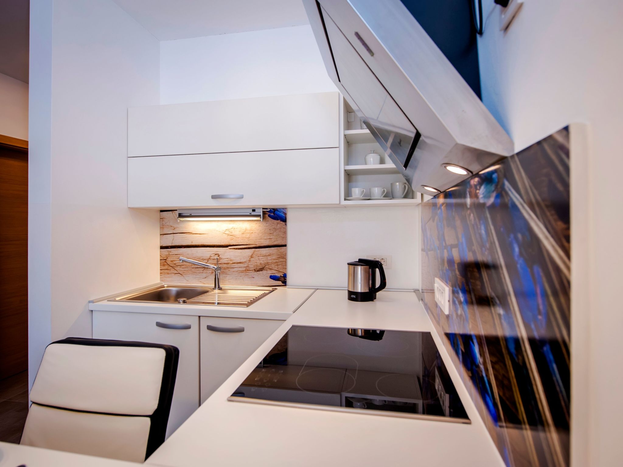 Wohnung "Secret Escape" mit privatem Parkplatz-Dedans