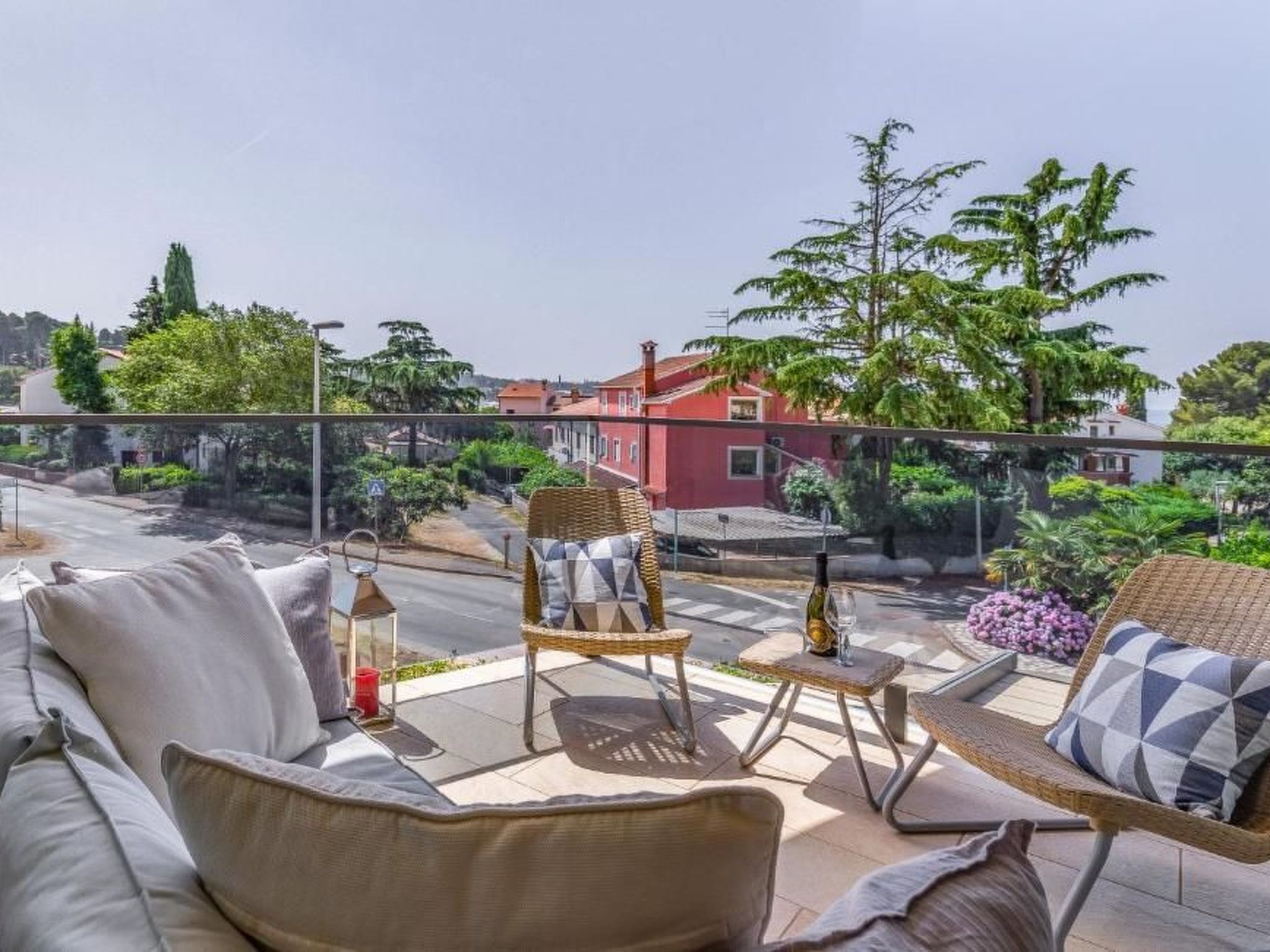 In Rovinj mit privatem Parkplatz