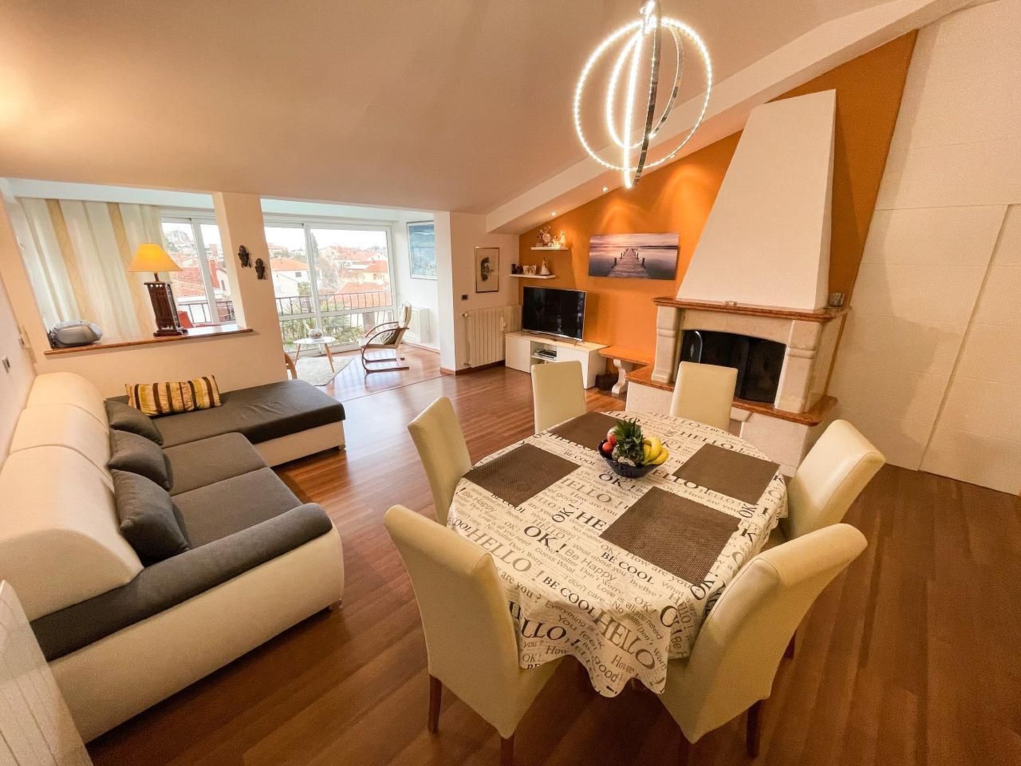 Schöne Ferienwohnung in Rovinj mit Garten, Grill und Terrasse-Inside