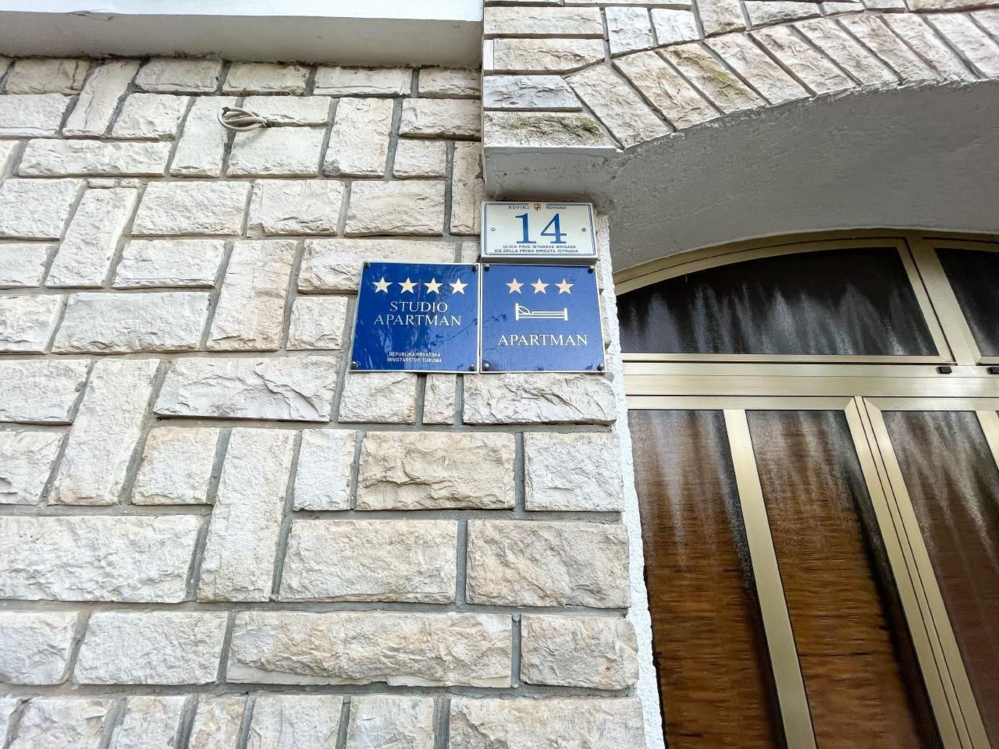 Appartement in Rovinj mit Grill, Terrasse und Garten-Outside