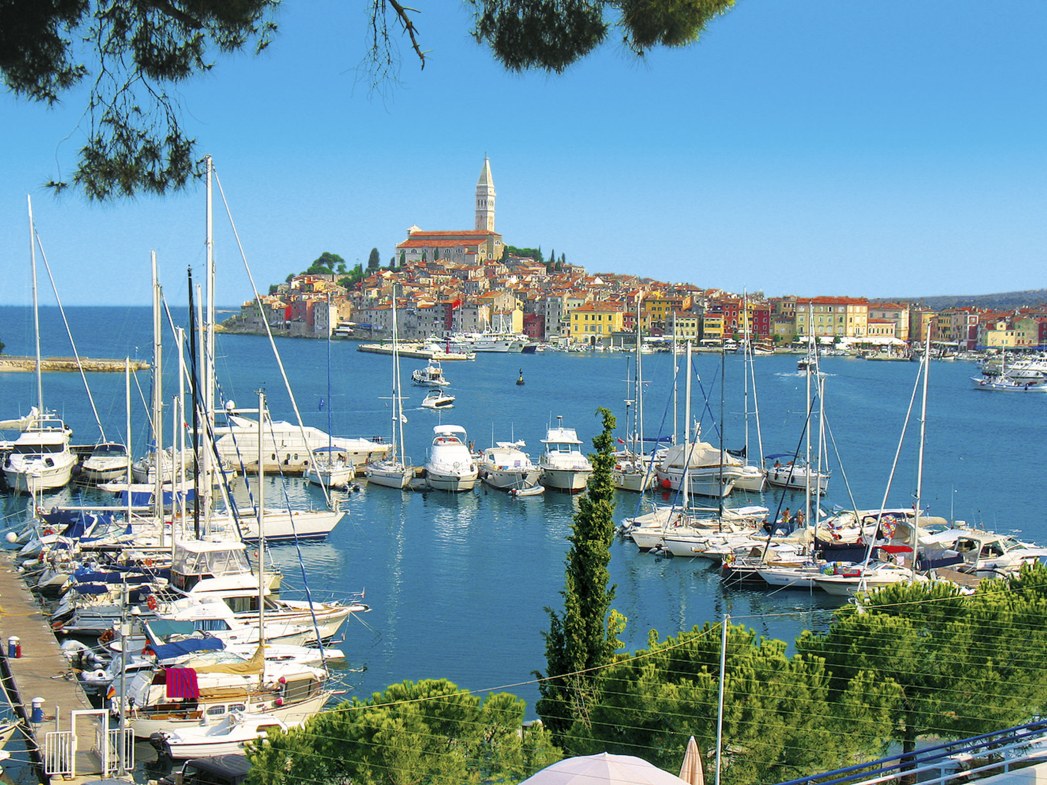 Appartement in Rovinj mit Grill, Terrasse und Garten-Area