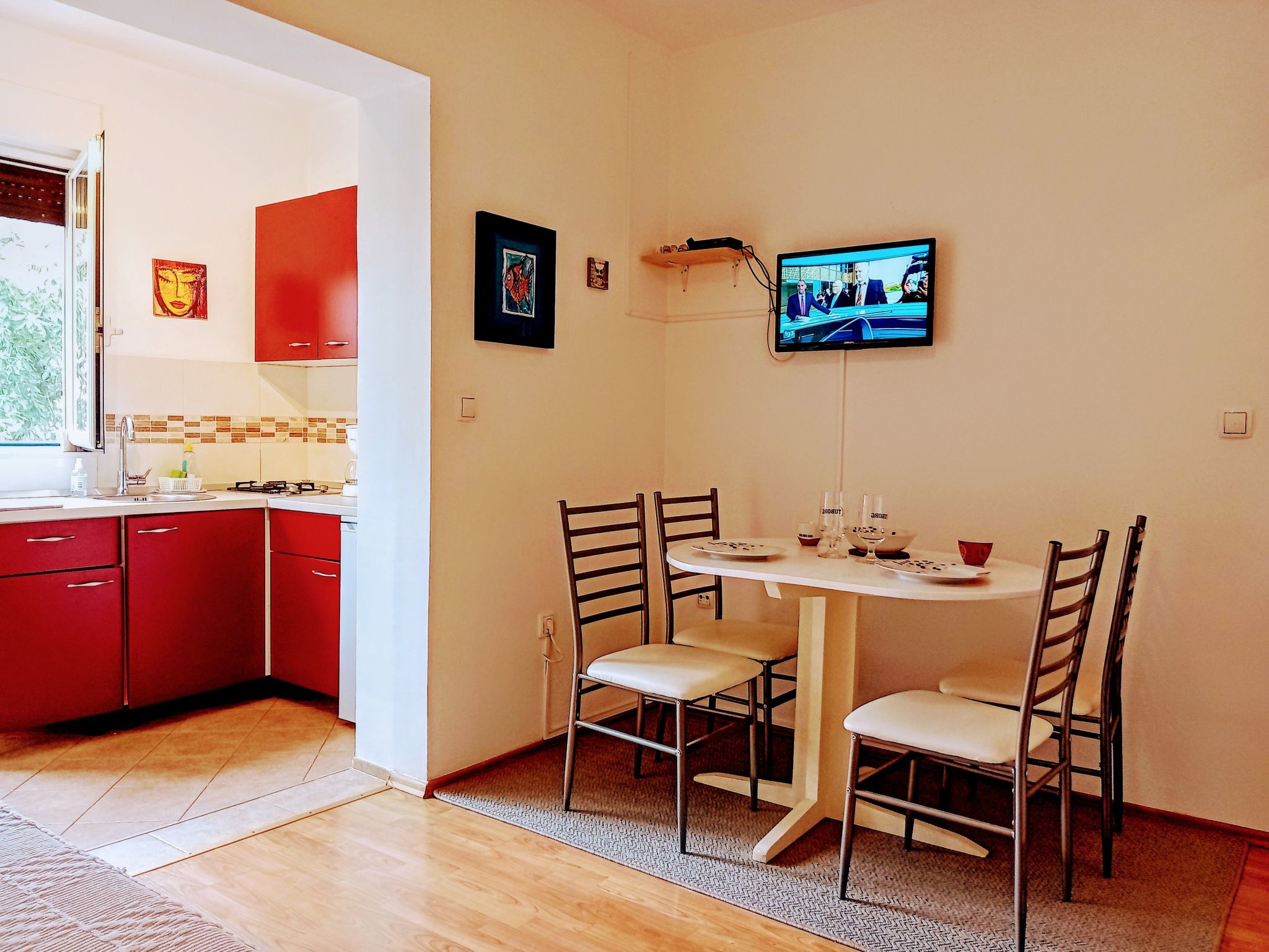 Anwesen "Krasno" mit Terrasse-Binnen